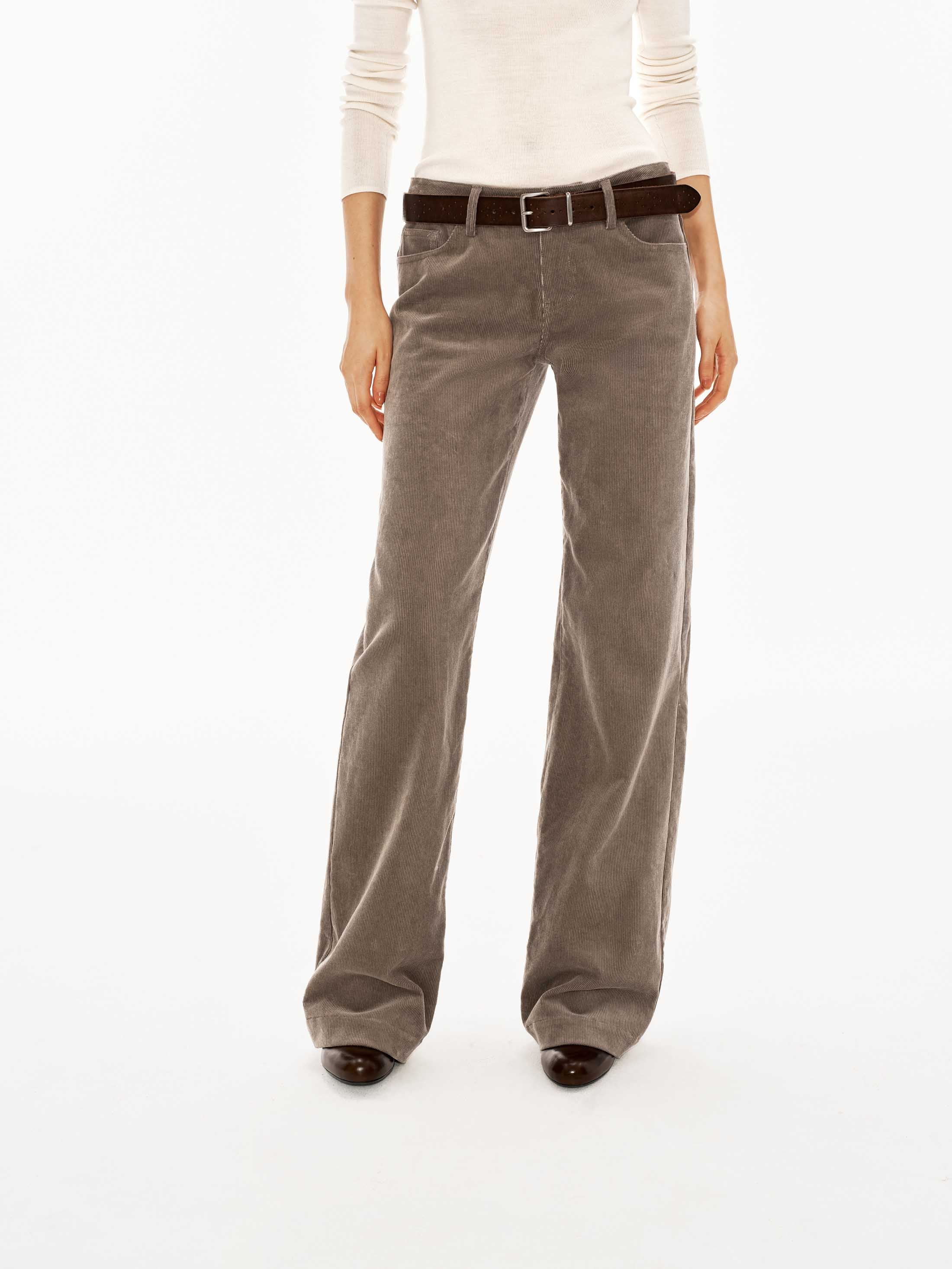 Straight Leg Corduroy Trouser