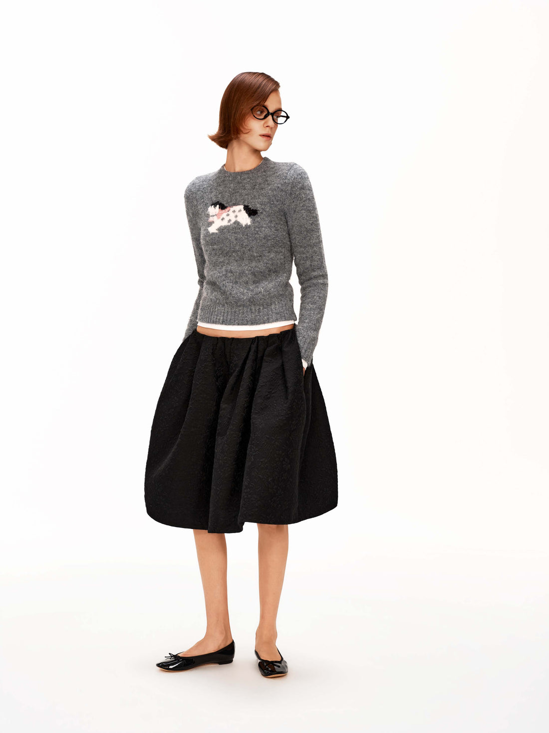 Lucky Horse Intarsia Sweater