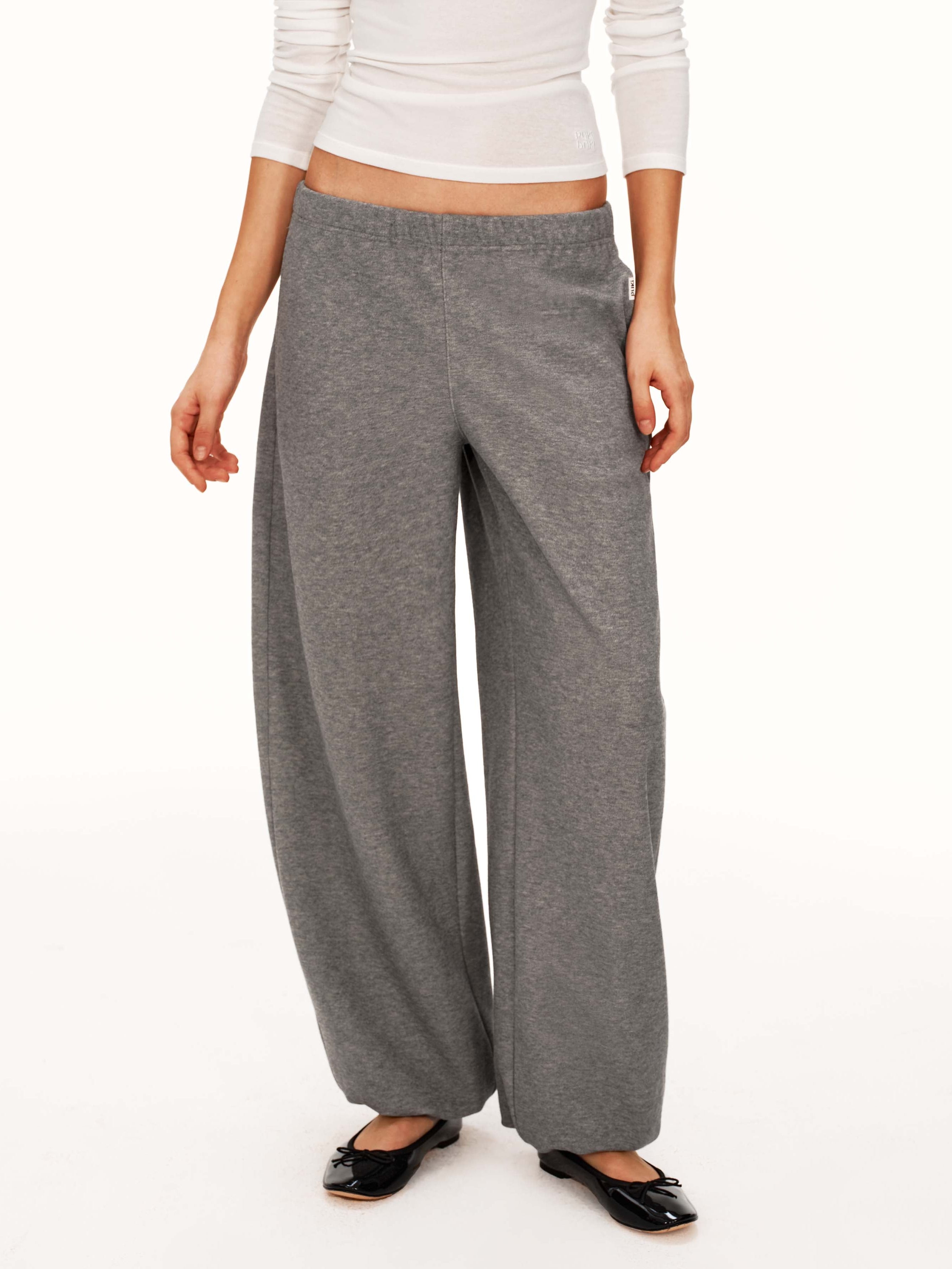 Luxe Textured Relaxed Jogger Pants