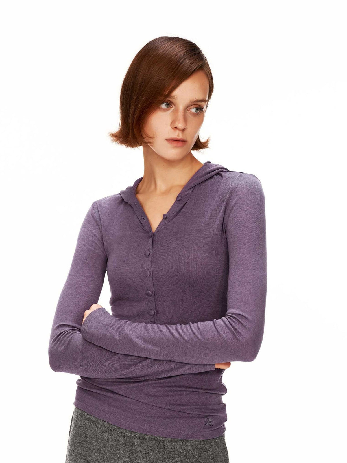 Lenzing™ Lyocell & Merino Wool Hooded Knit Base Layer