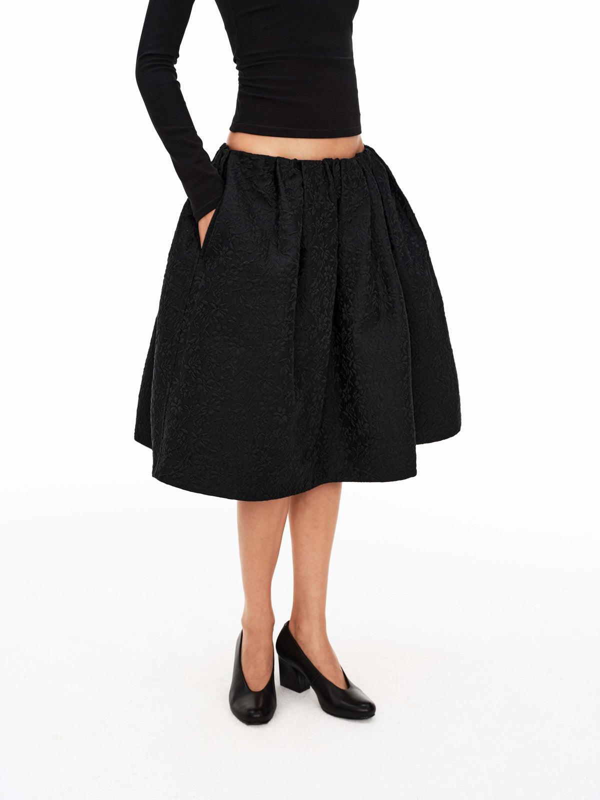 Free Bloom Jacquard Skirt