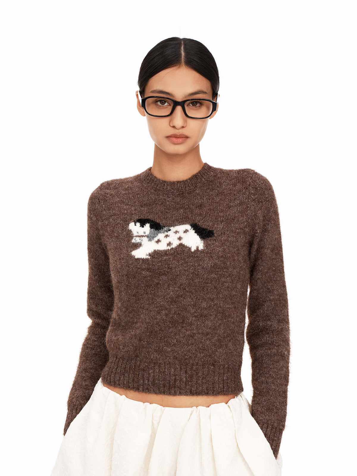 Lucky Horse Intarsia Sweater