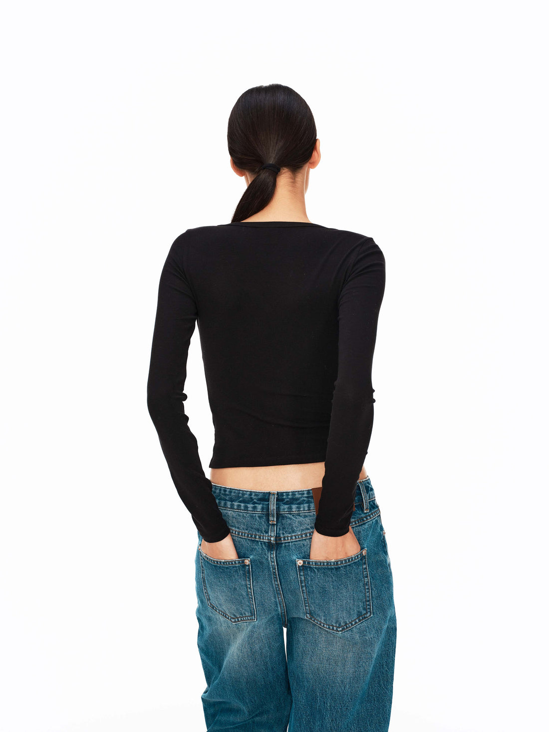 Twist V-Neck Base Layer