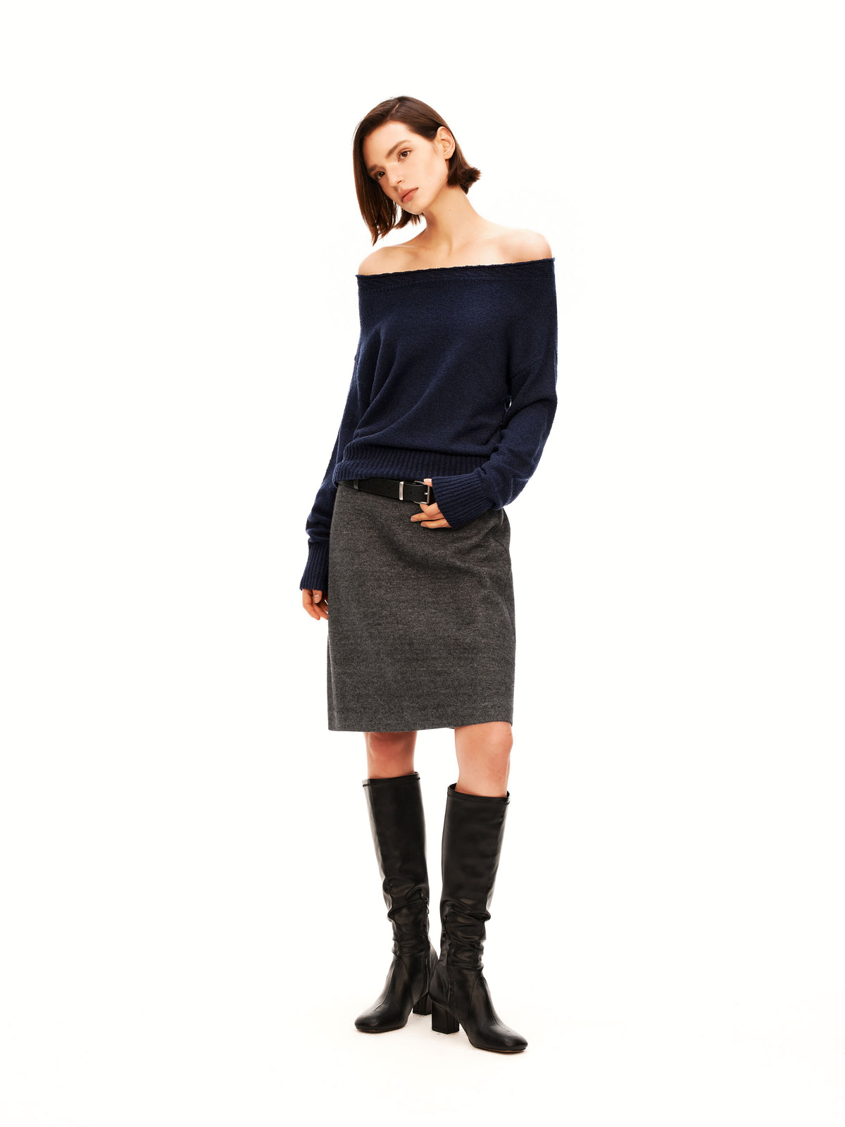 One Shoulder Sweater