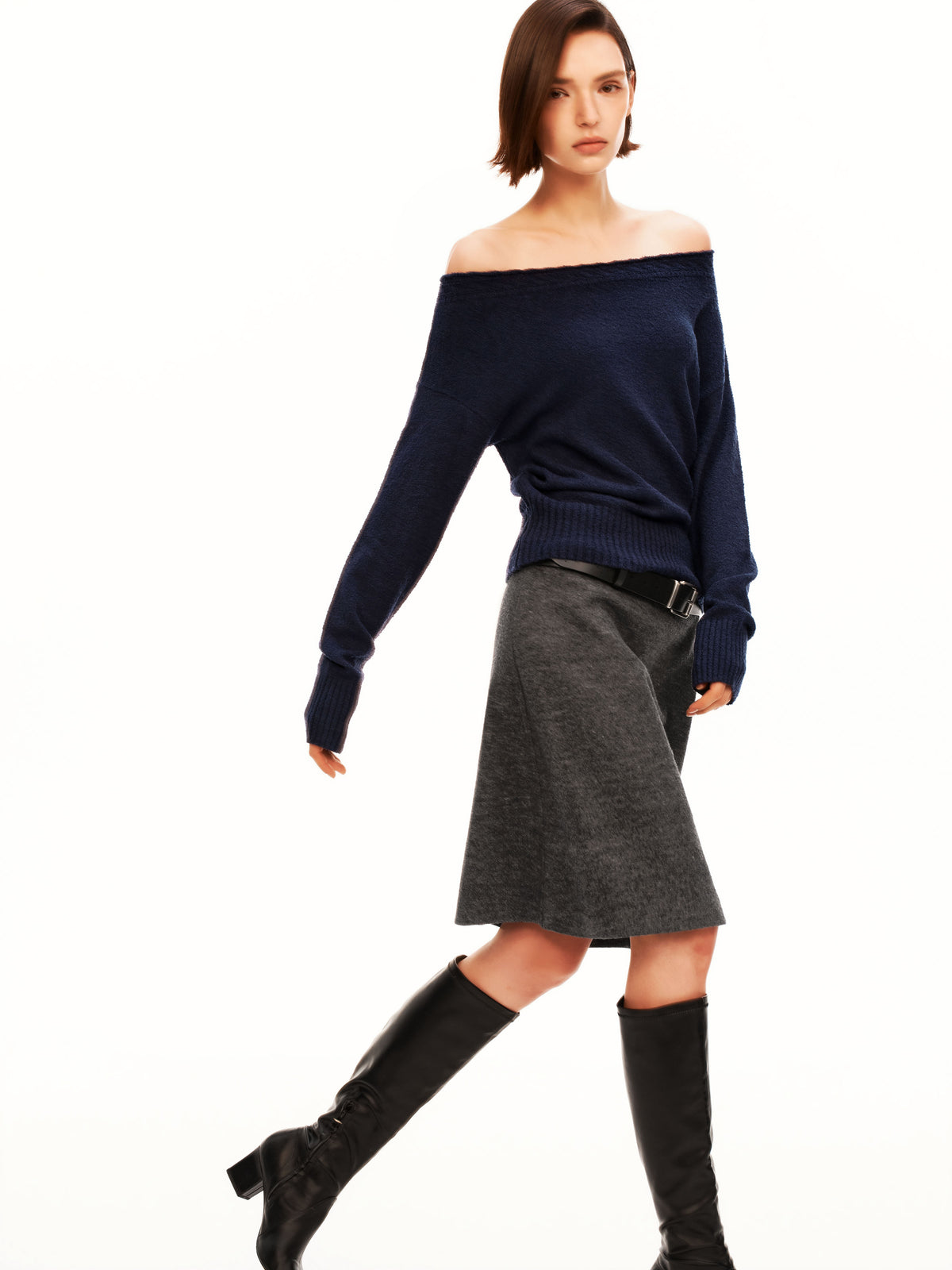 One Shoulder Sweater