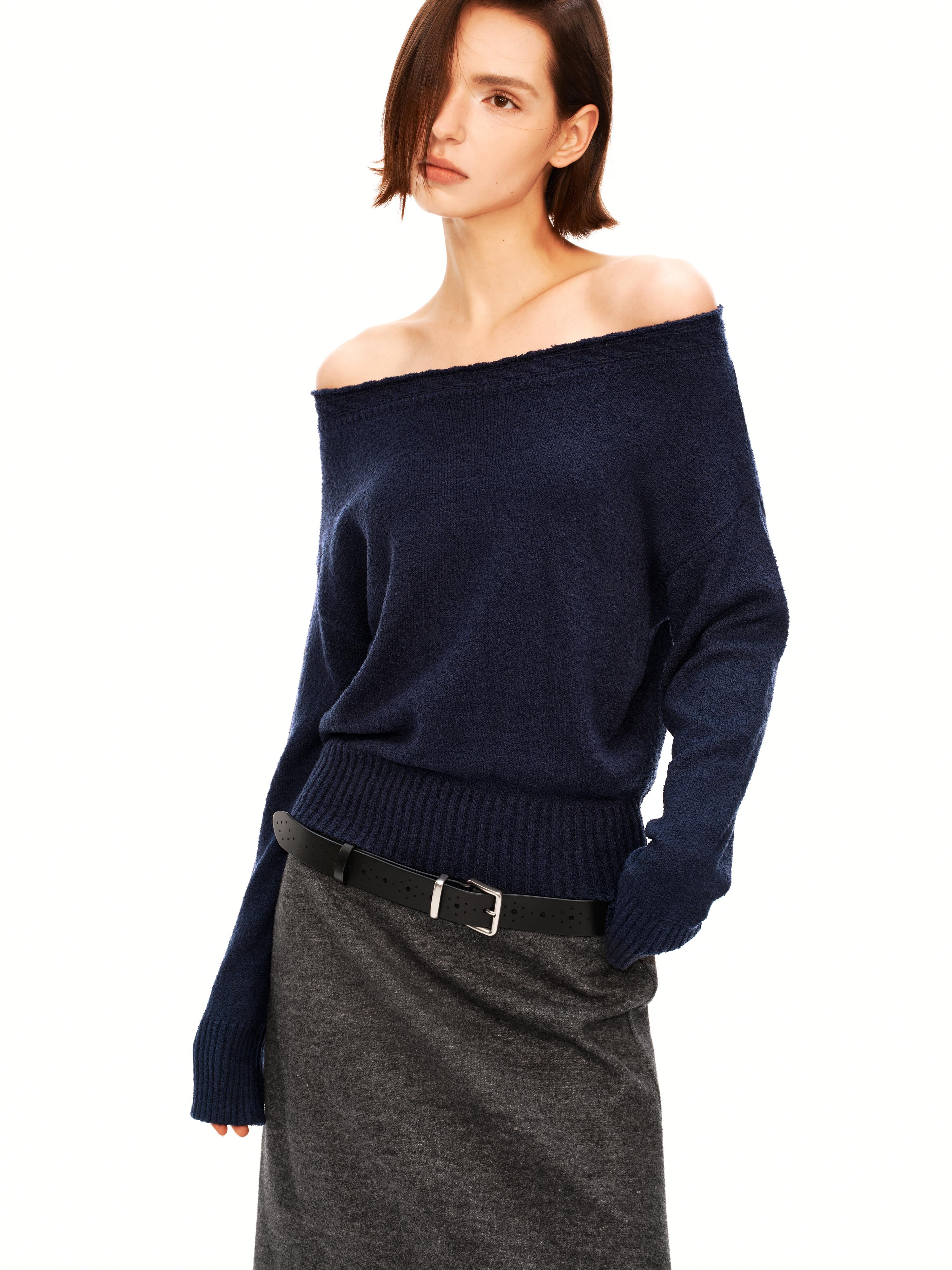 One Shoulder Sweater