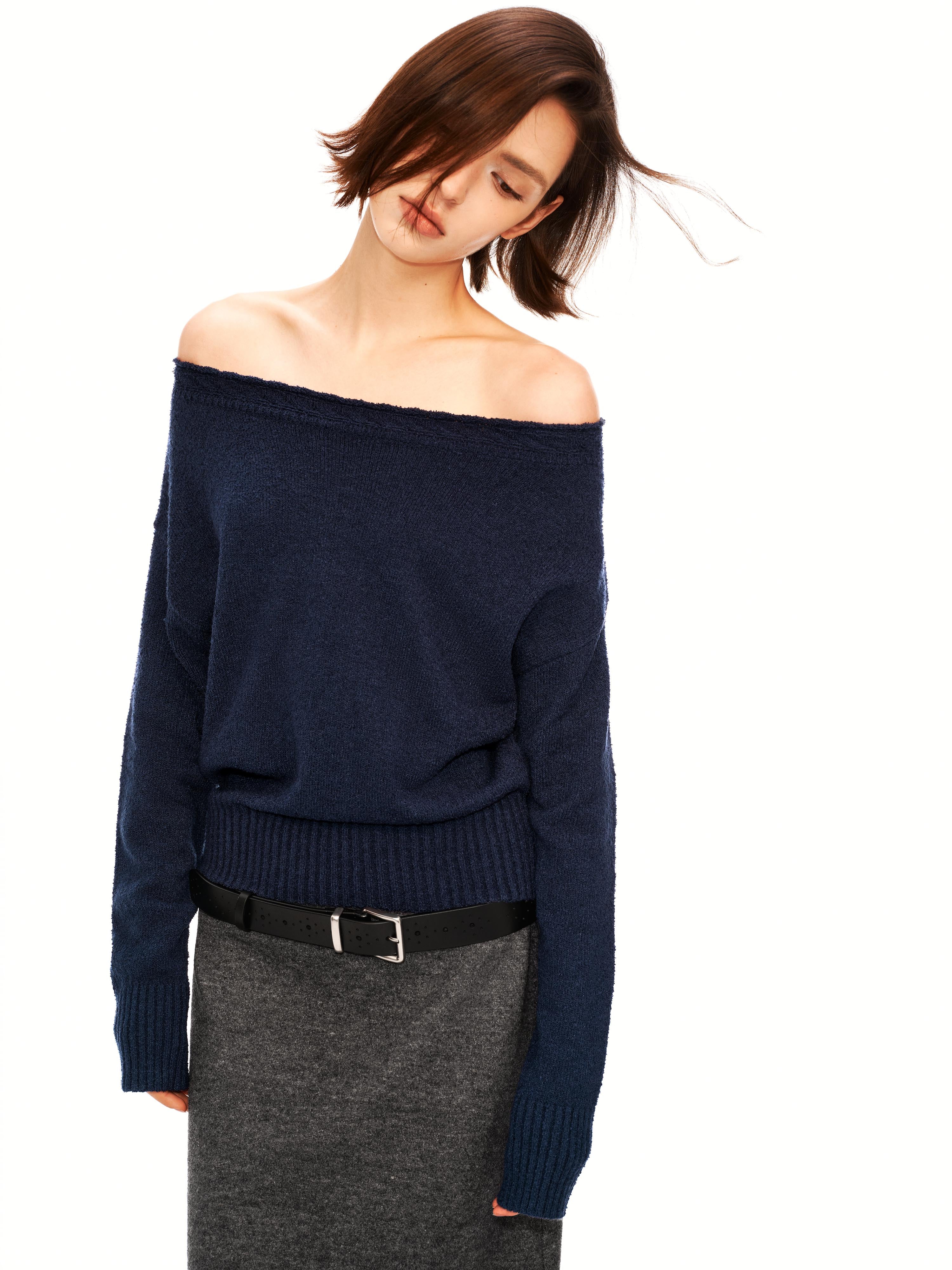 One Shoulder Sweater