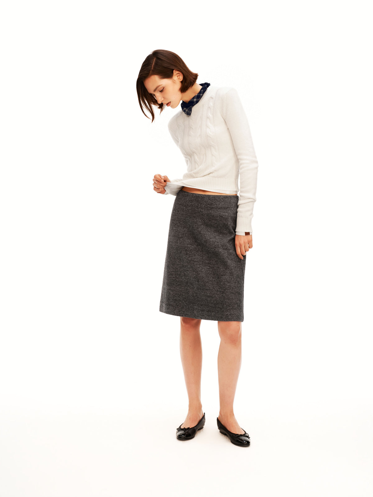Cable-knit Pulloven