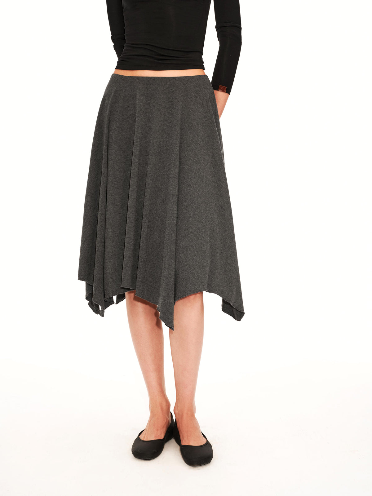 Knit Midi Skirt