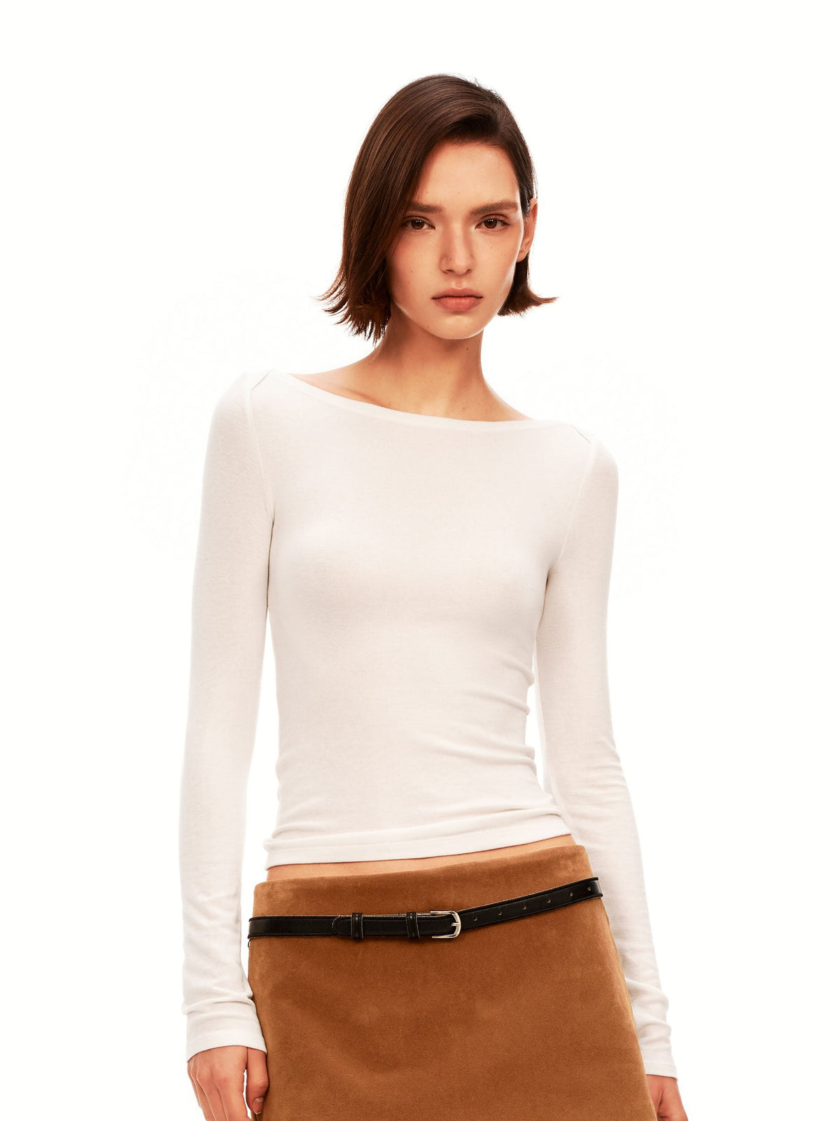 Tencel Wool Stretch Rib