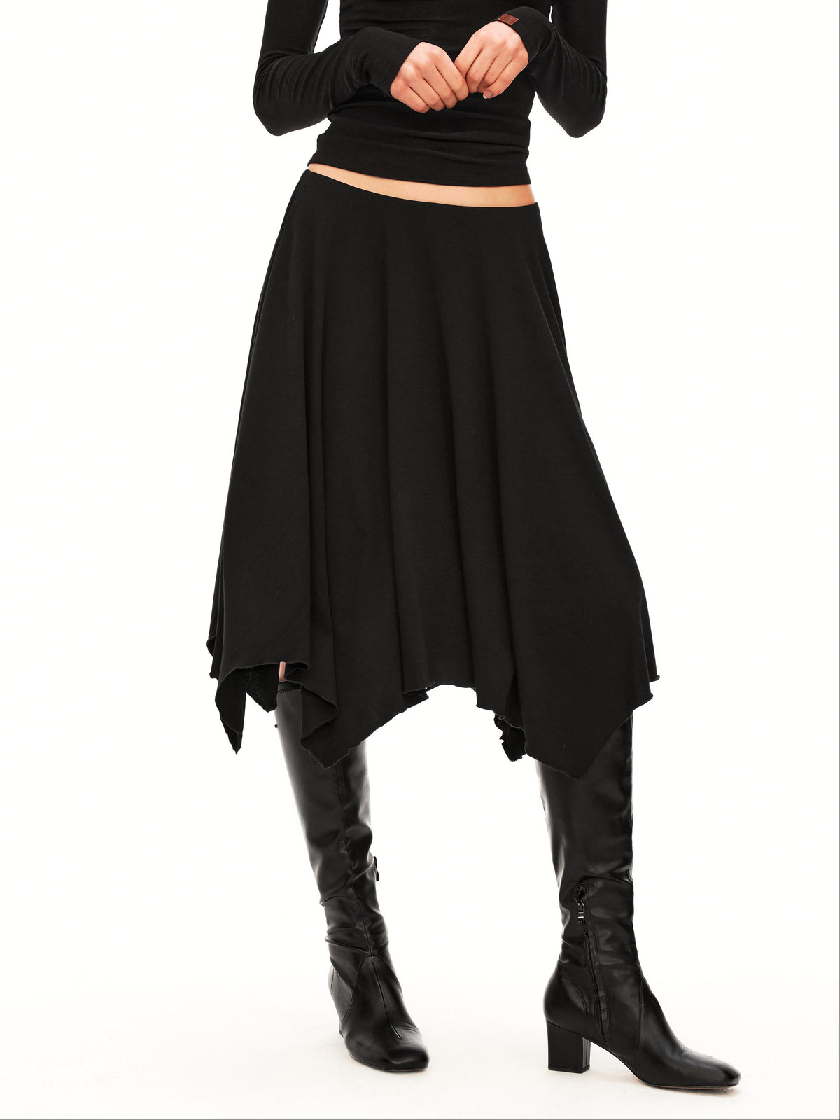 Knit Midi Skirt