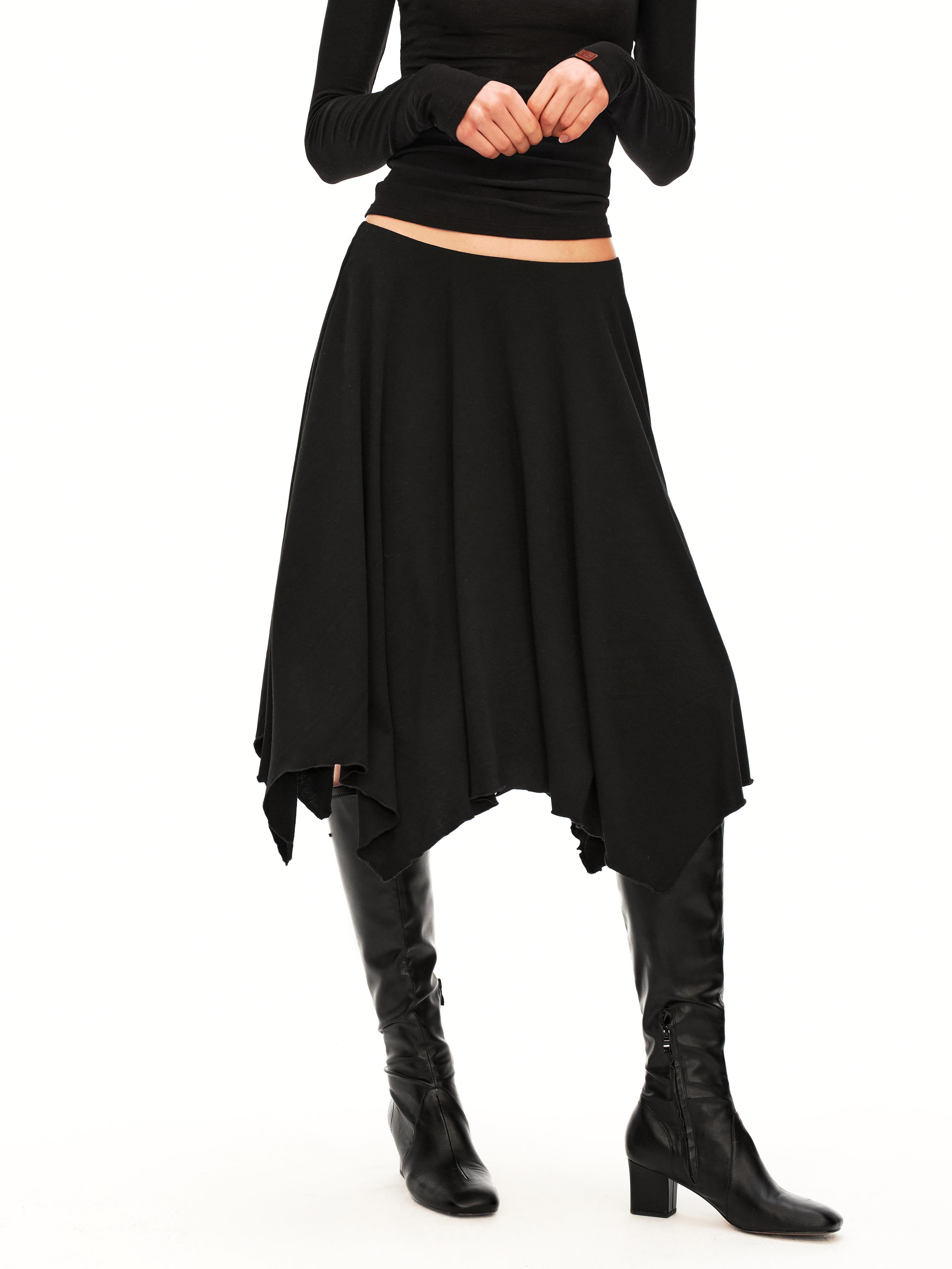 Knit Midi Skirt