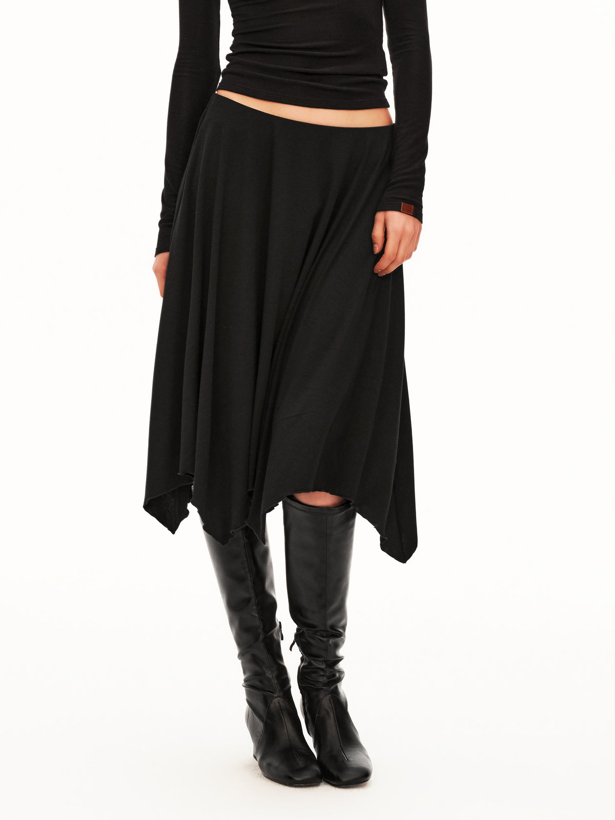 Knit Midi Skirt