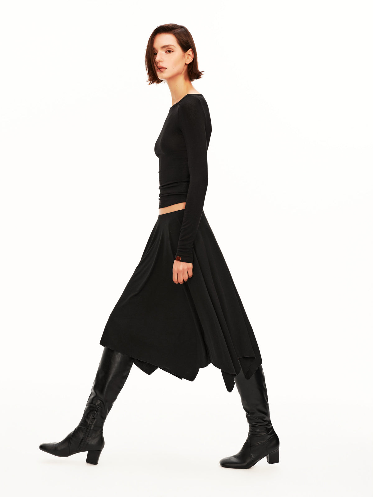 Knit Midi Skirt