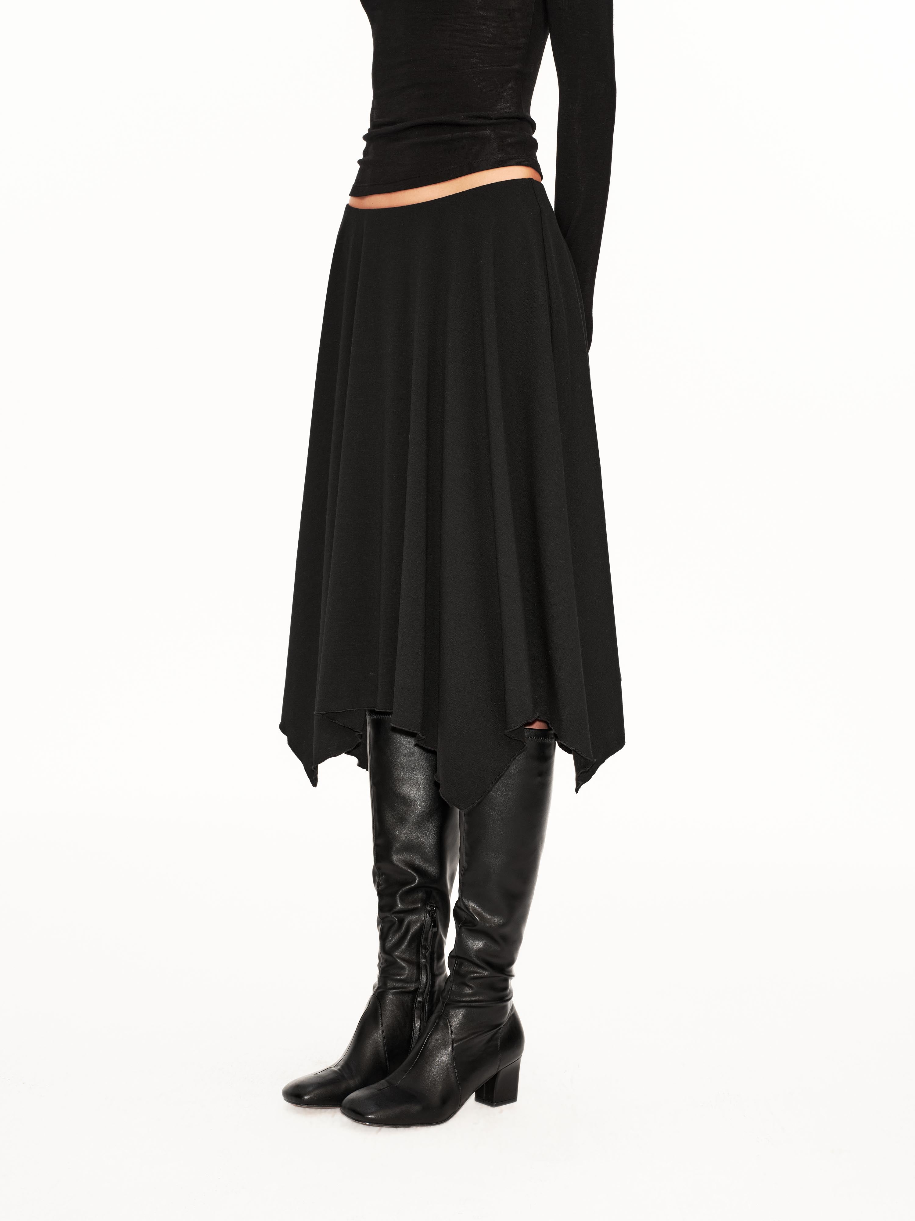 Knit Midi Skirt