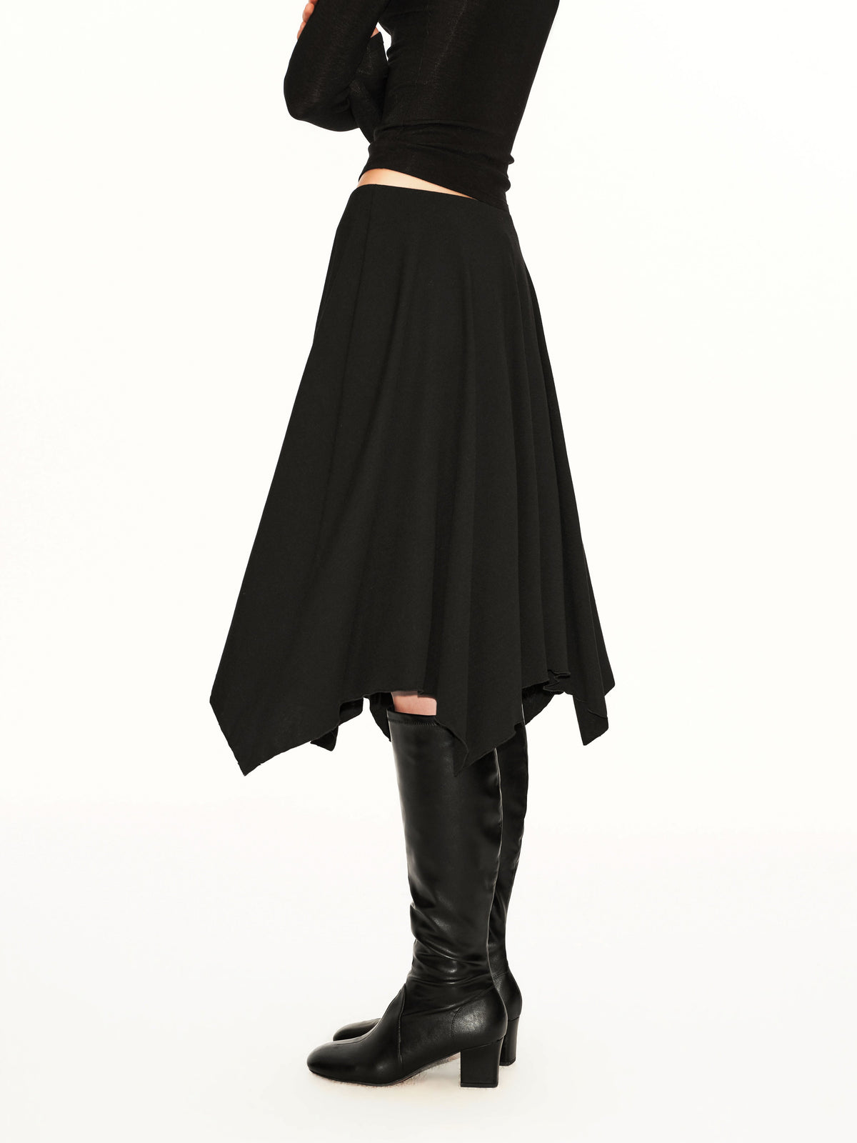Knit Midi Skirt