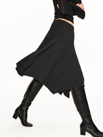 Knit Midi Skirt