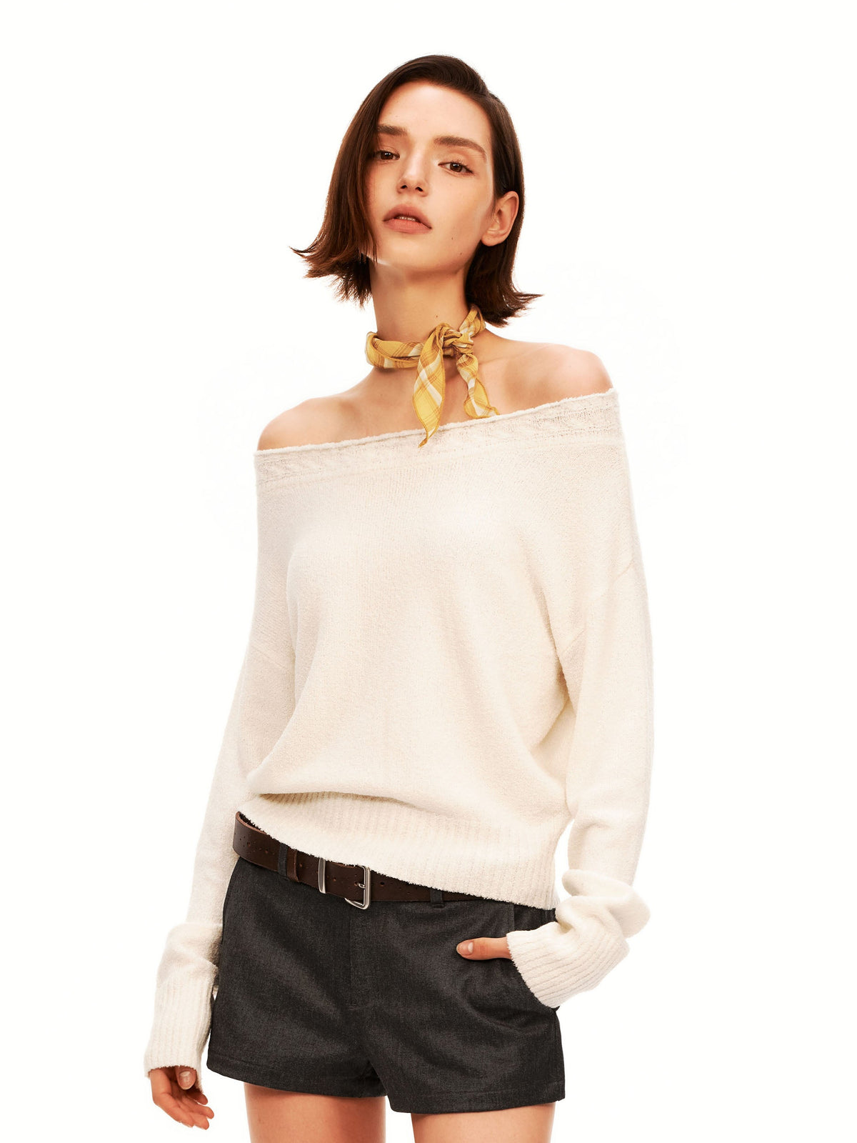 One Shoulder Sweater