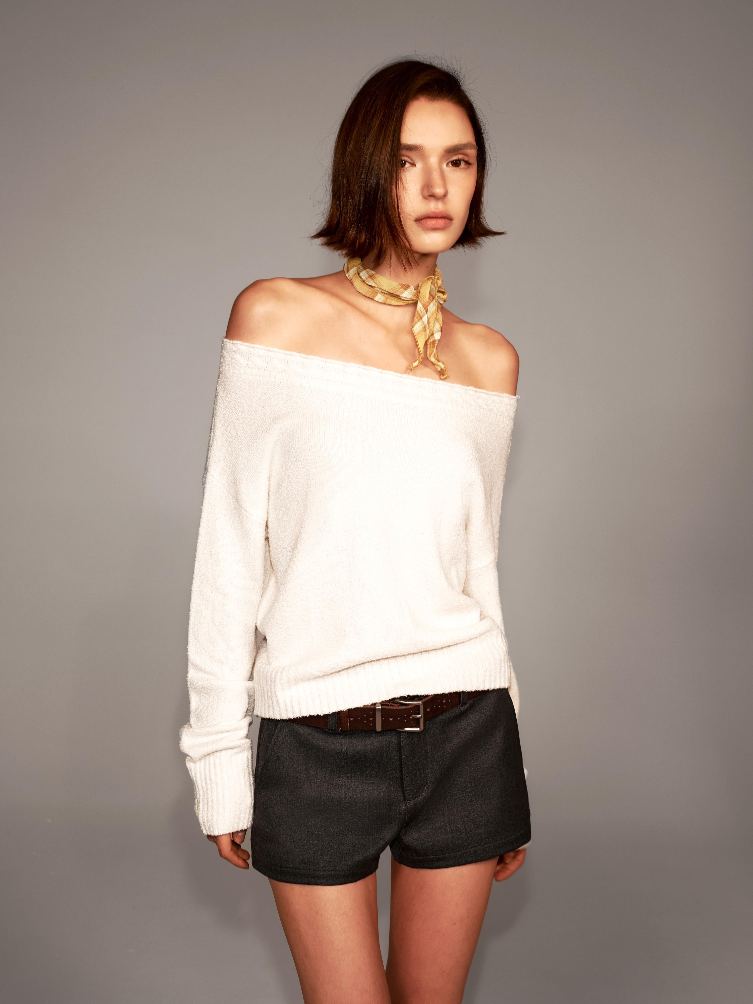 One Shoulder Sweater