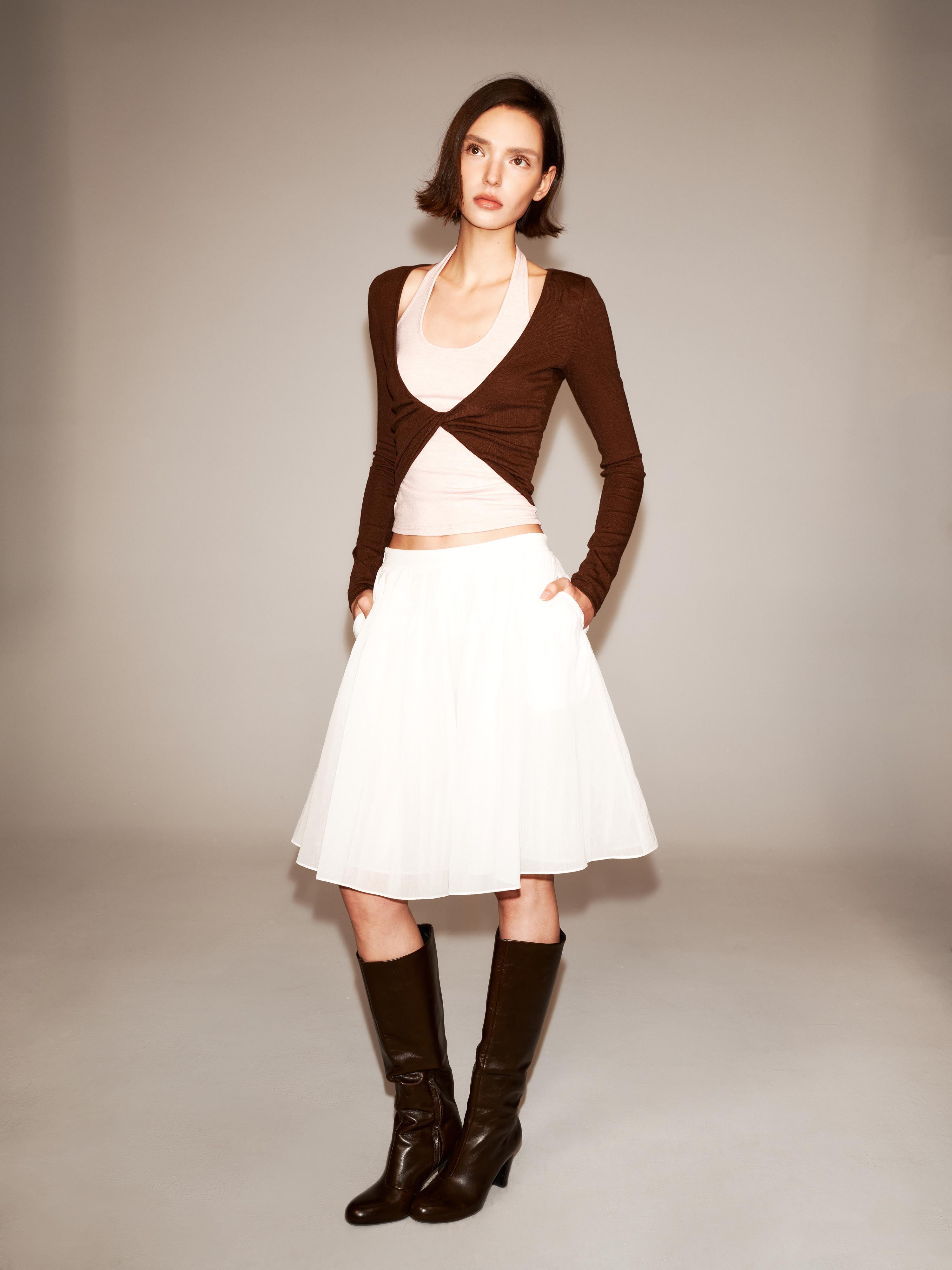 Layered Long Sleeve Top