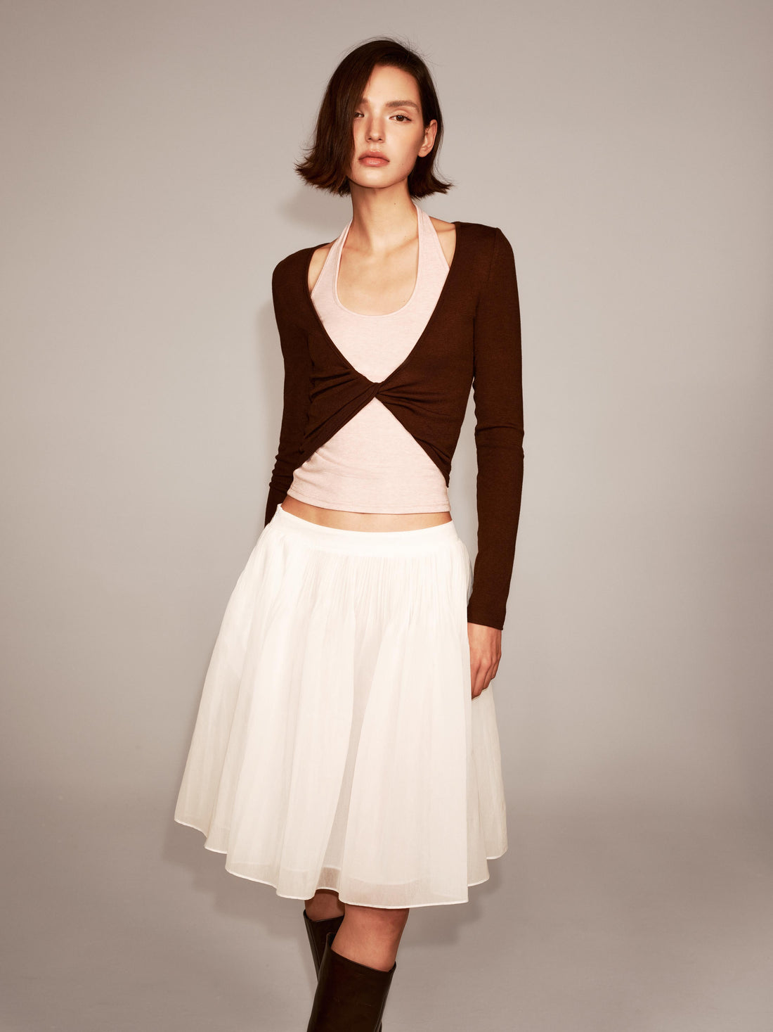 Layered Long Sleeve Top