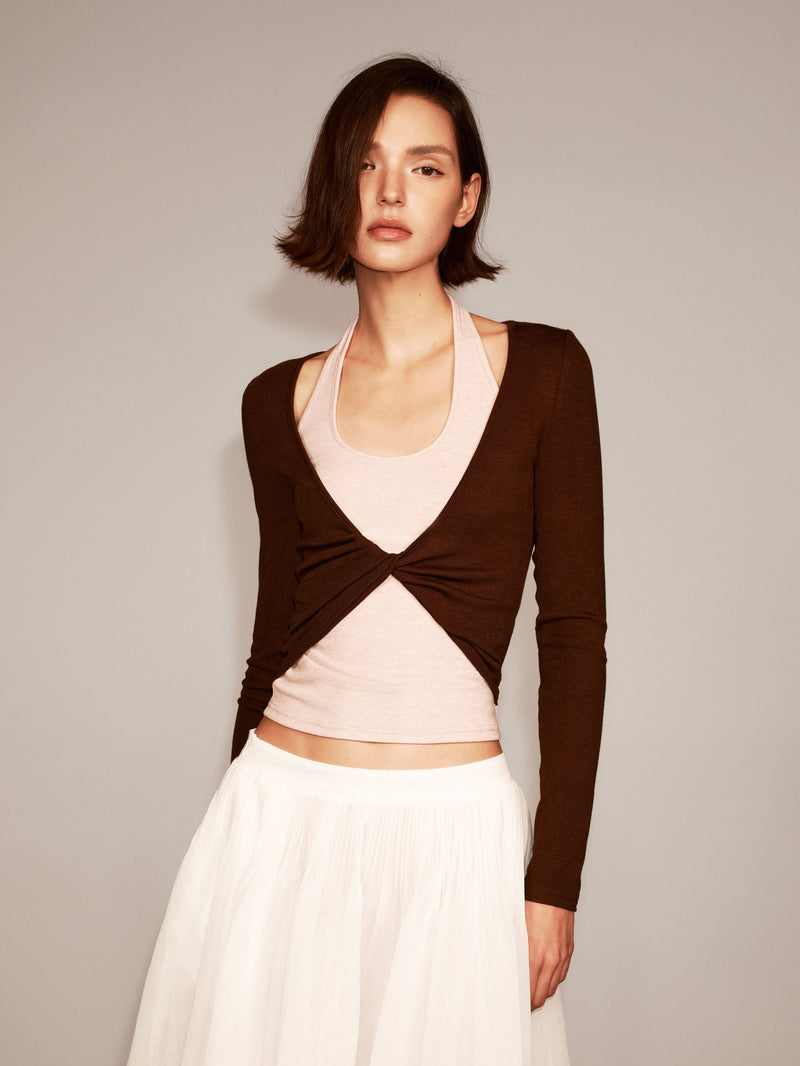 Layered Long Sleeve Top