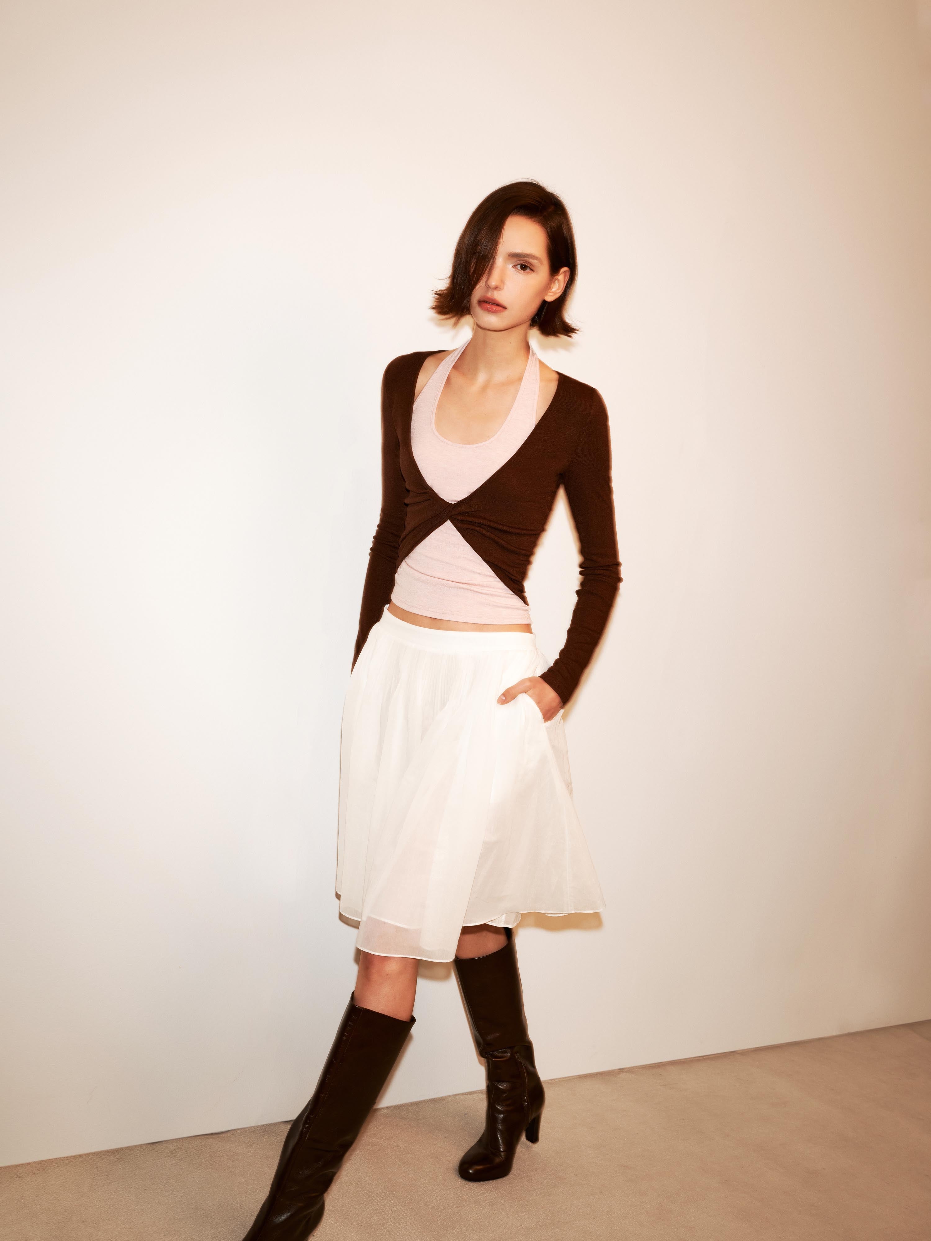 Layered Long Sleeve Top