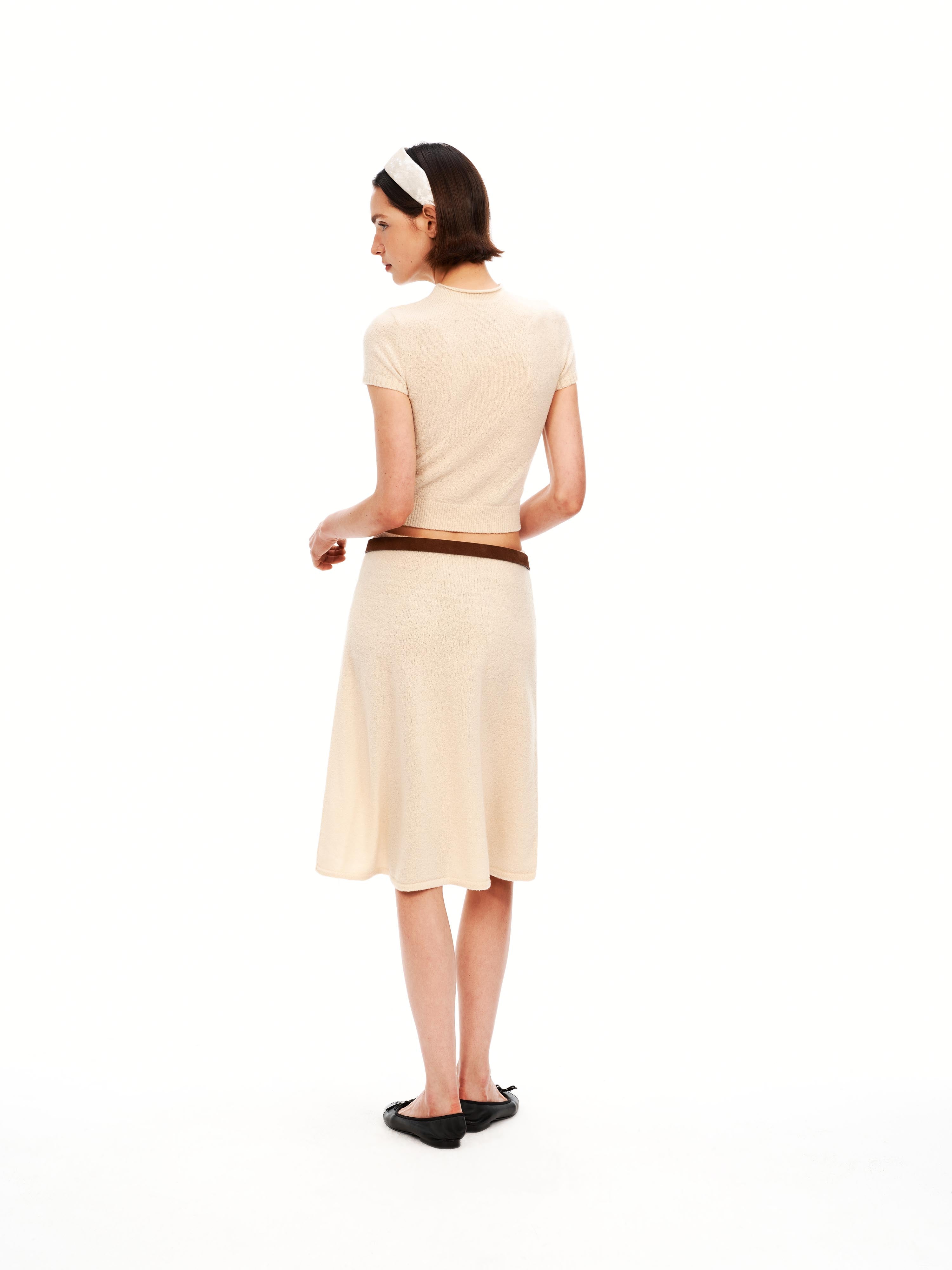 Textured Wool-blend Set