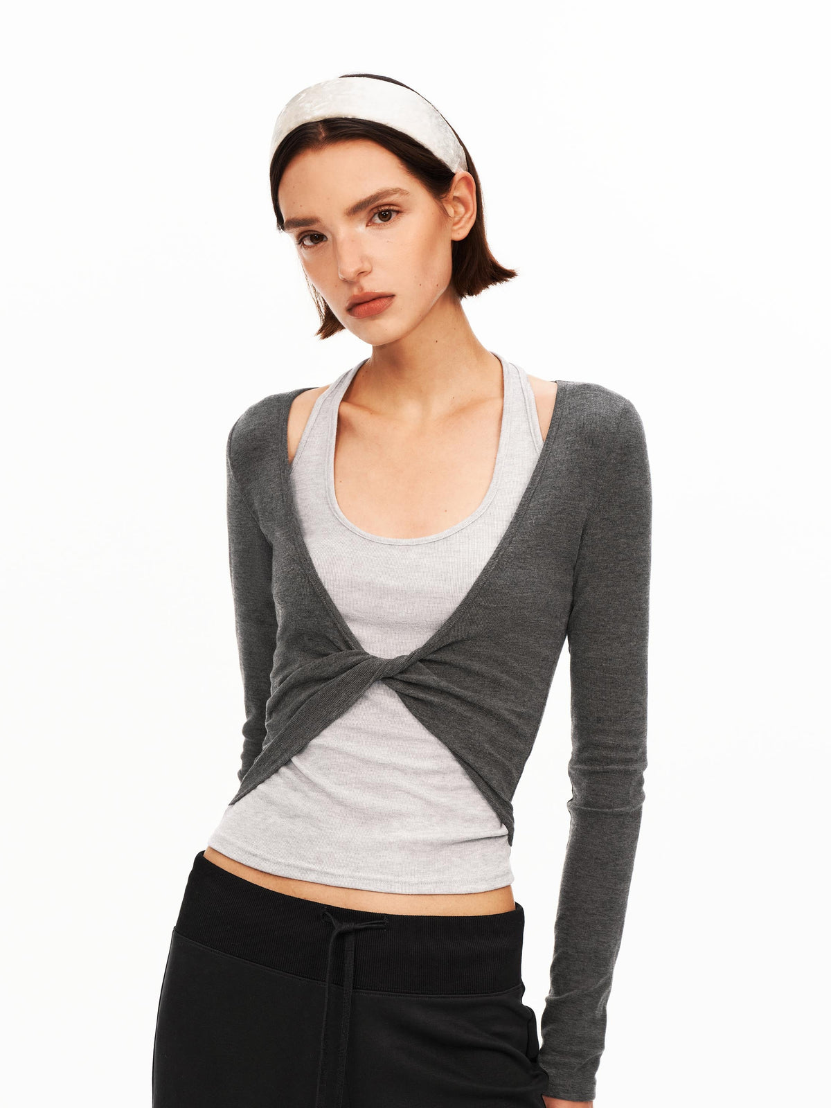Layered Long Sleeve Top