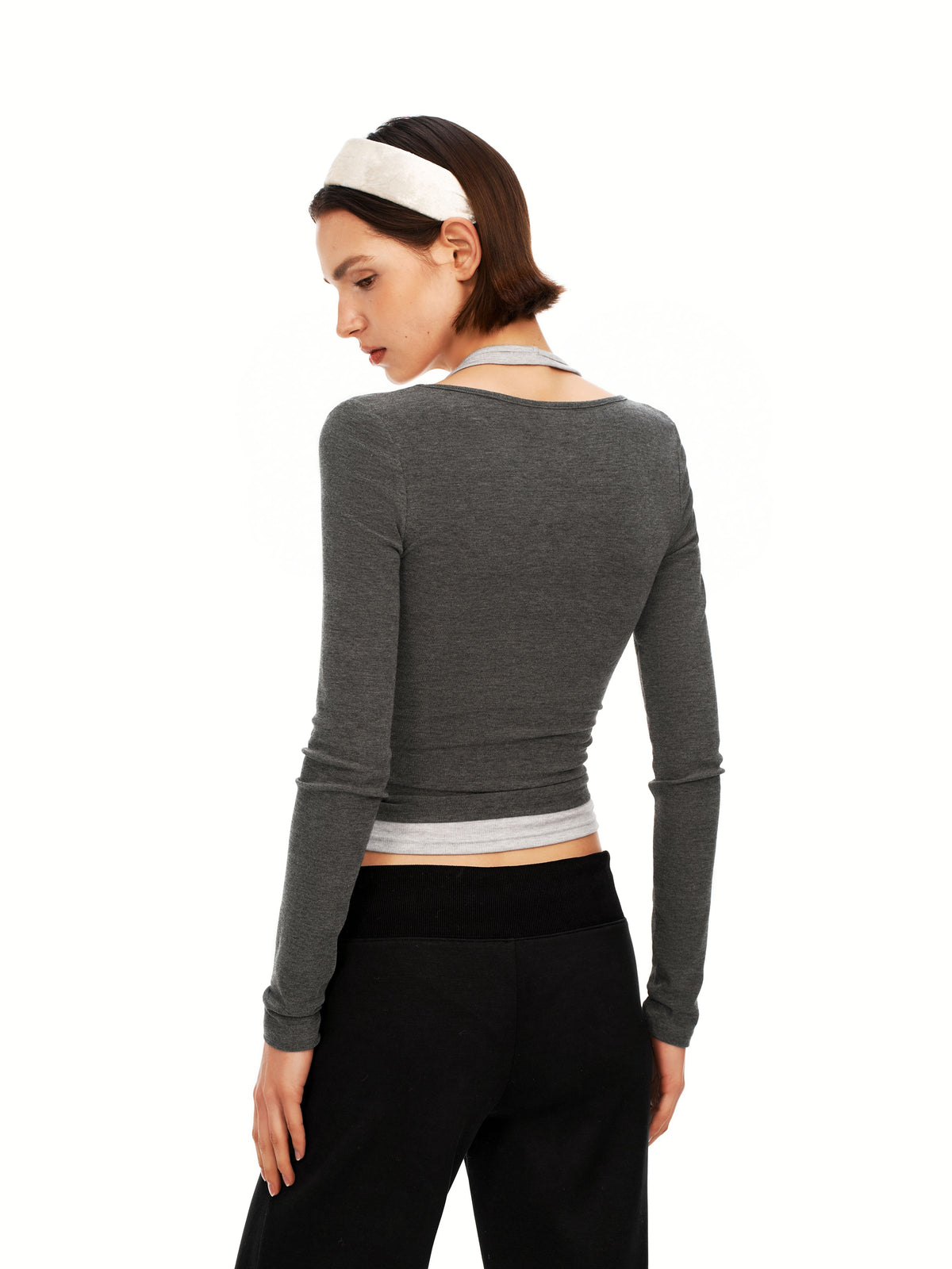Layered Long Sleeve Top