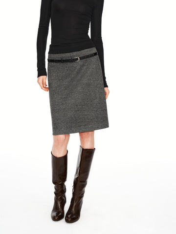 Jersey A-line Skirt