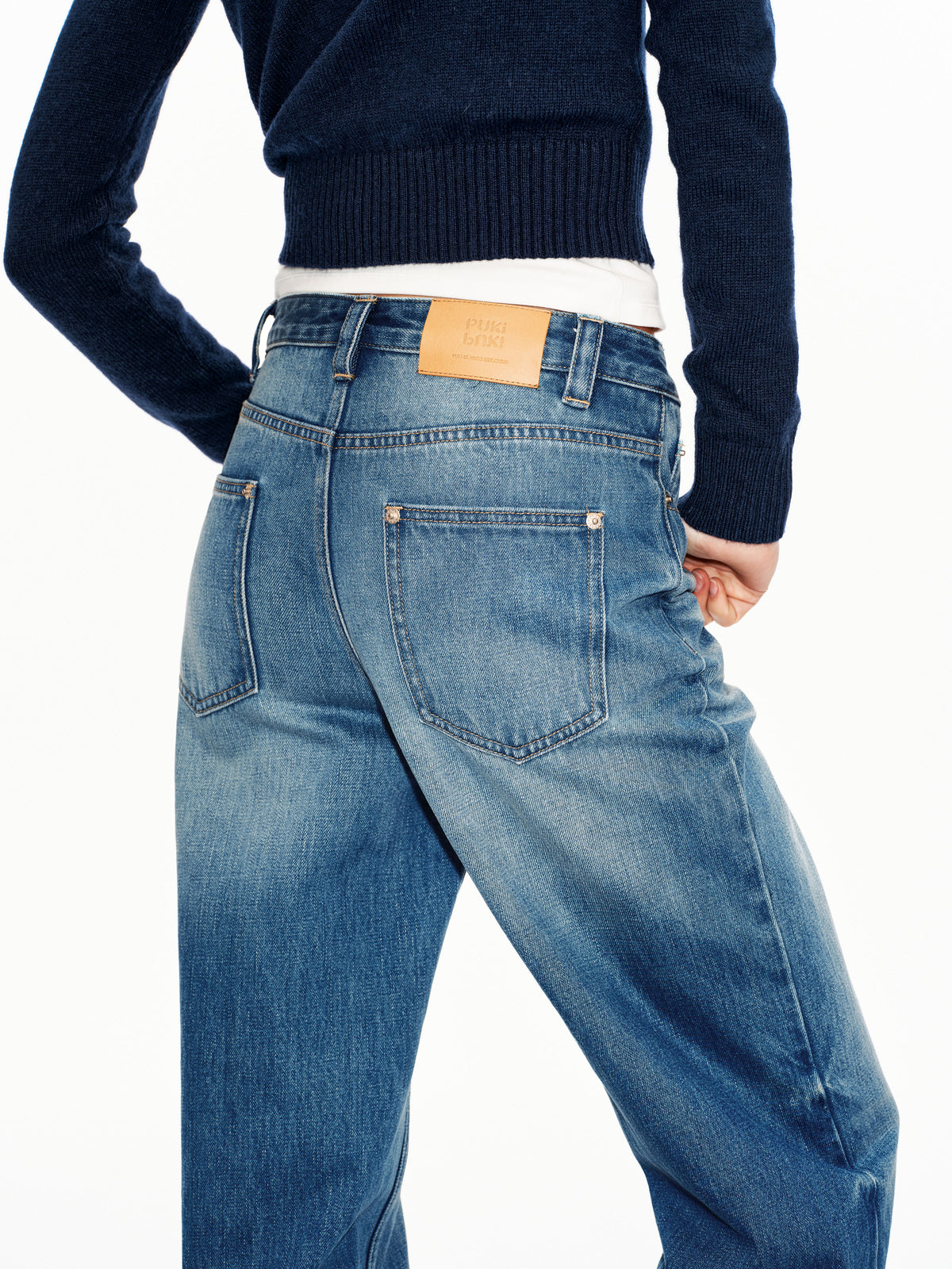 Mid Rise Lineup Jeans