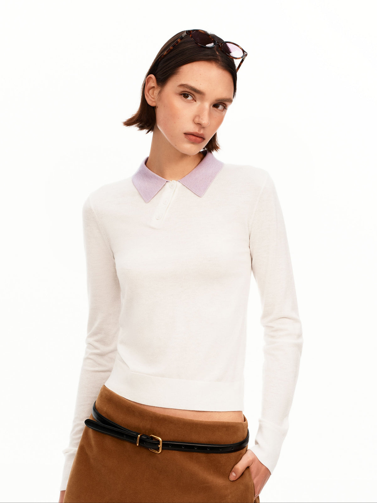 Knit Polo Shirt
