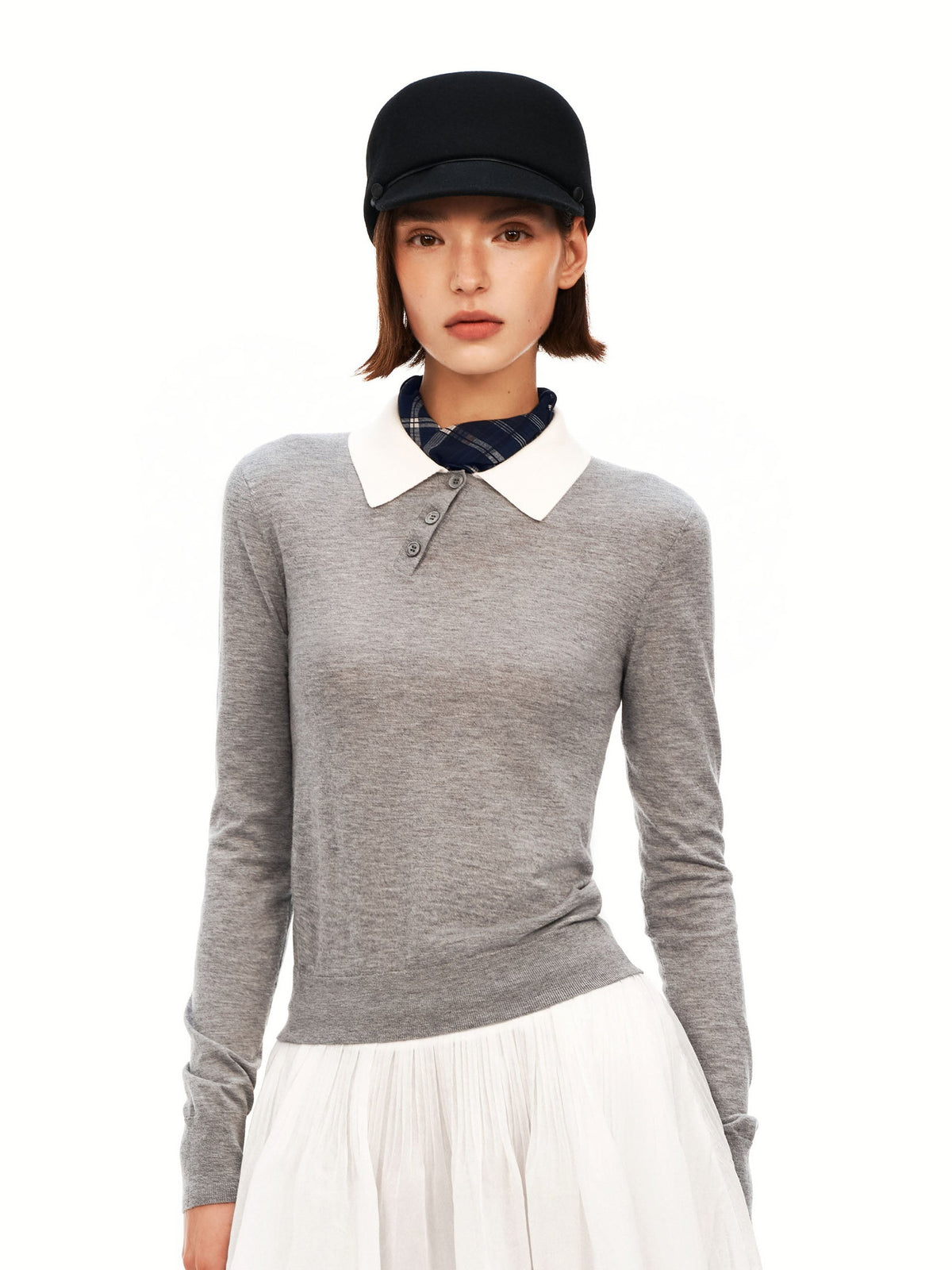 Knit Polo Shirt