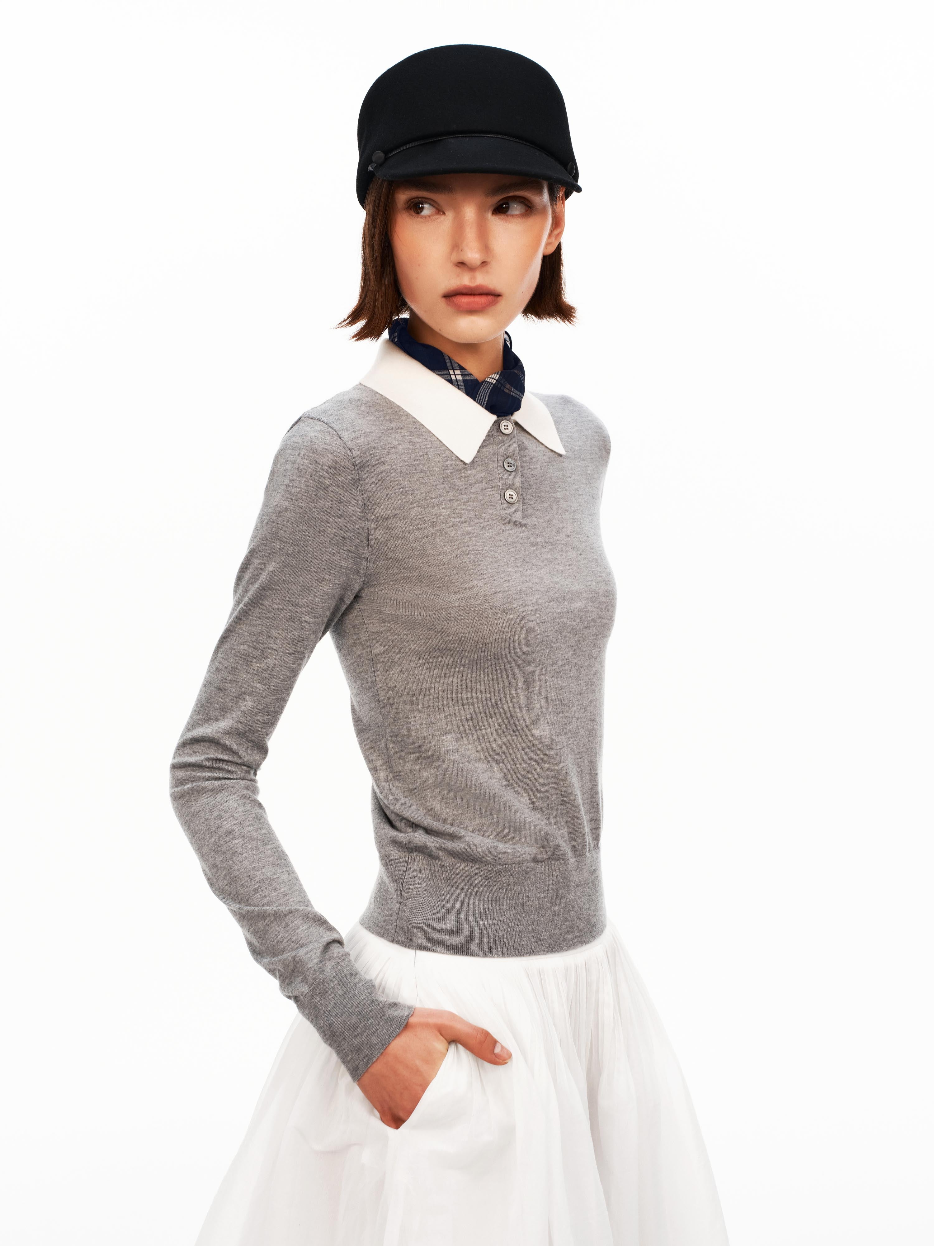 Knit Polo Shirt