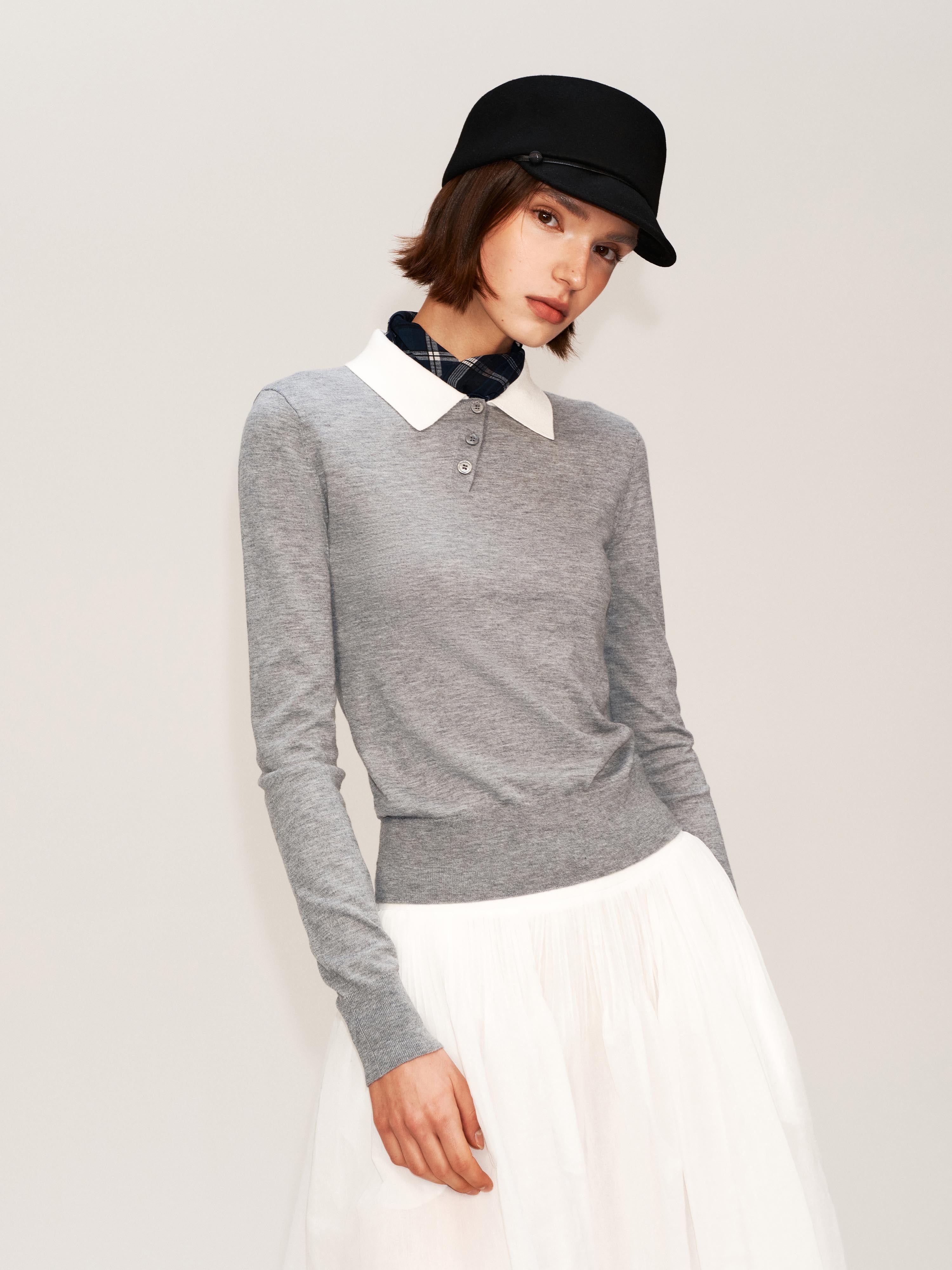 Knit Polo Shirt
