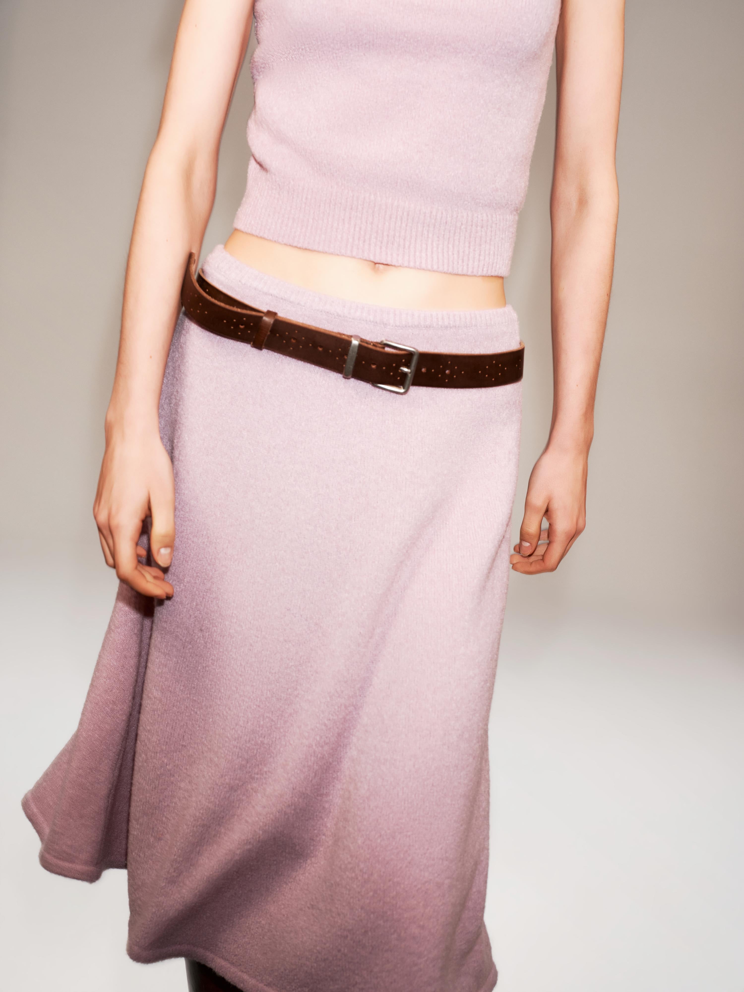 Textured Wool-blend Set