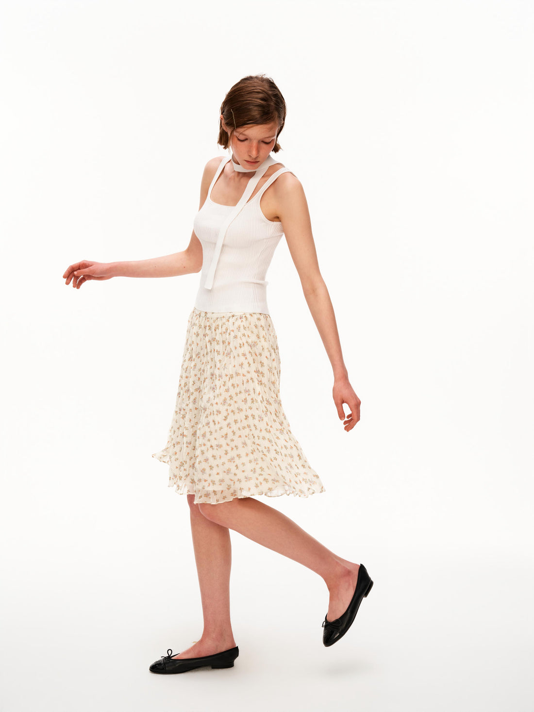 Sculpted Ribbed Tank