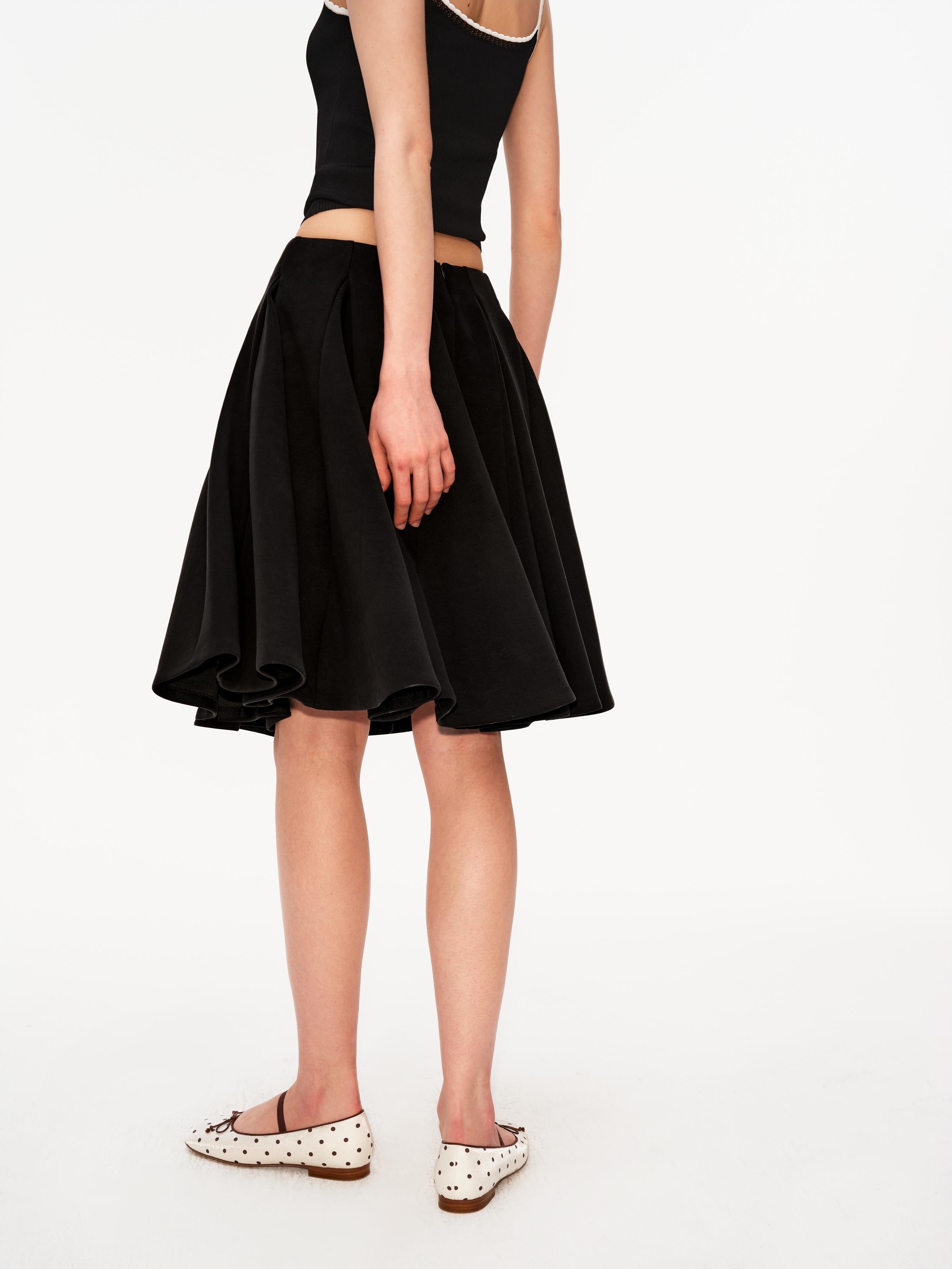 Fluid A-Line Midi Skirt