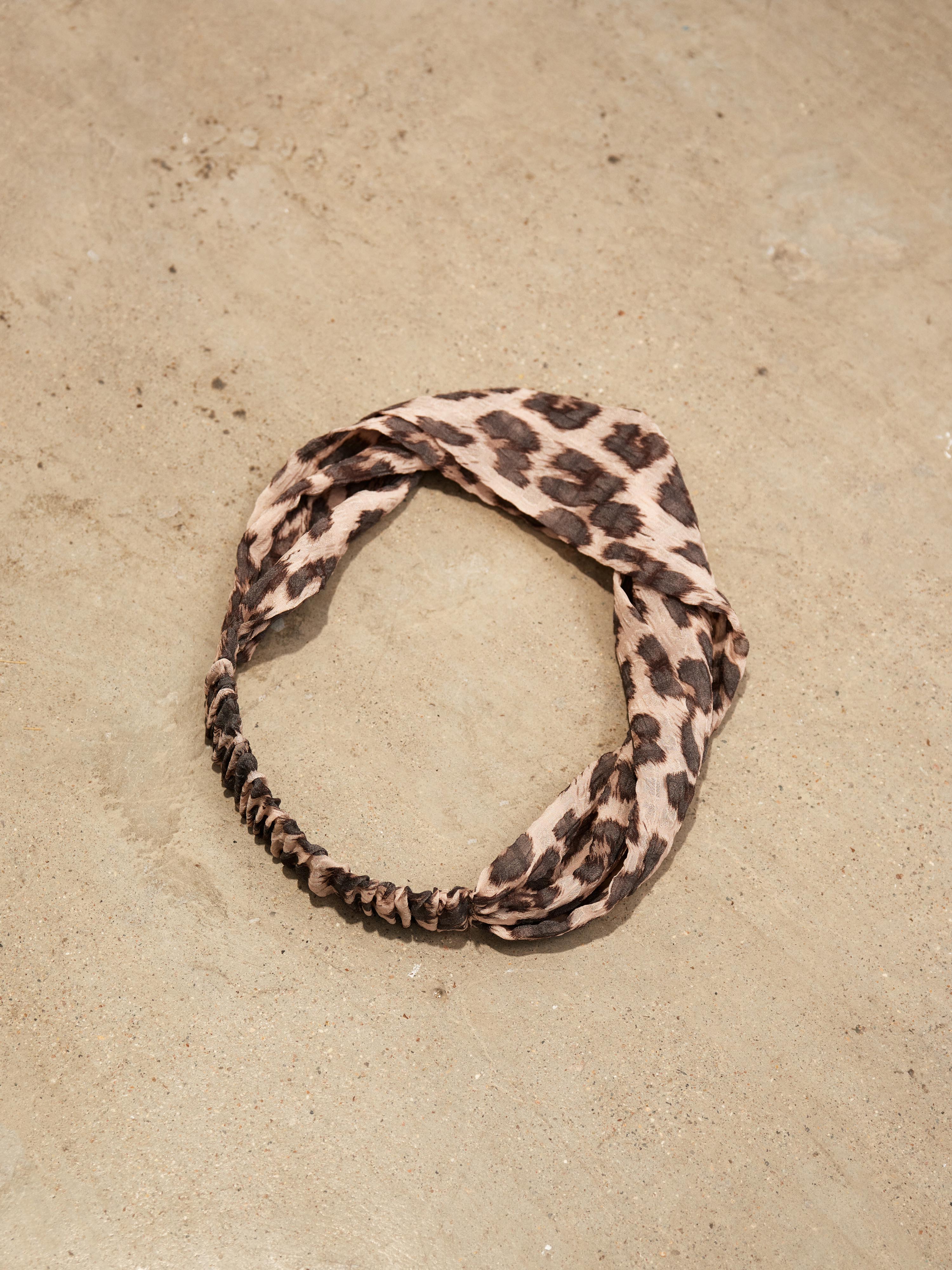 Leopard Wide Headband