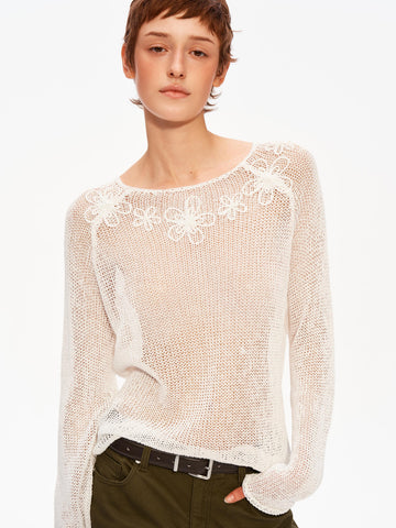 Petal Open Knit