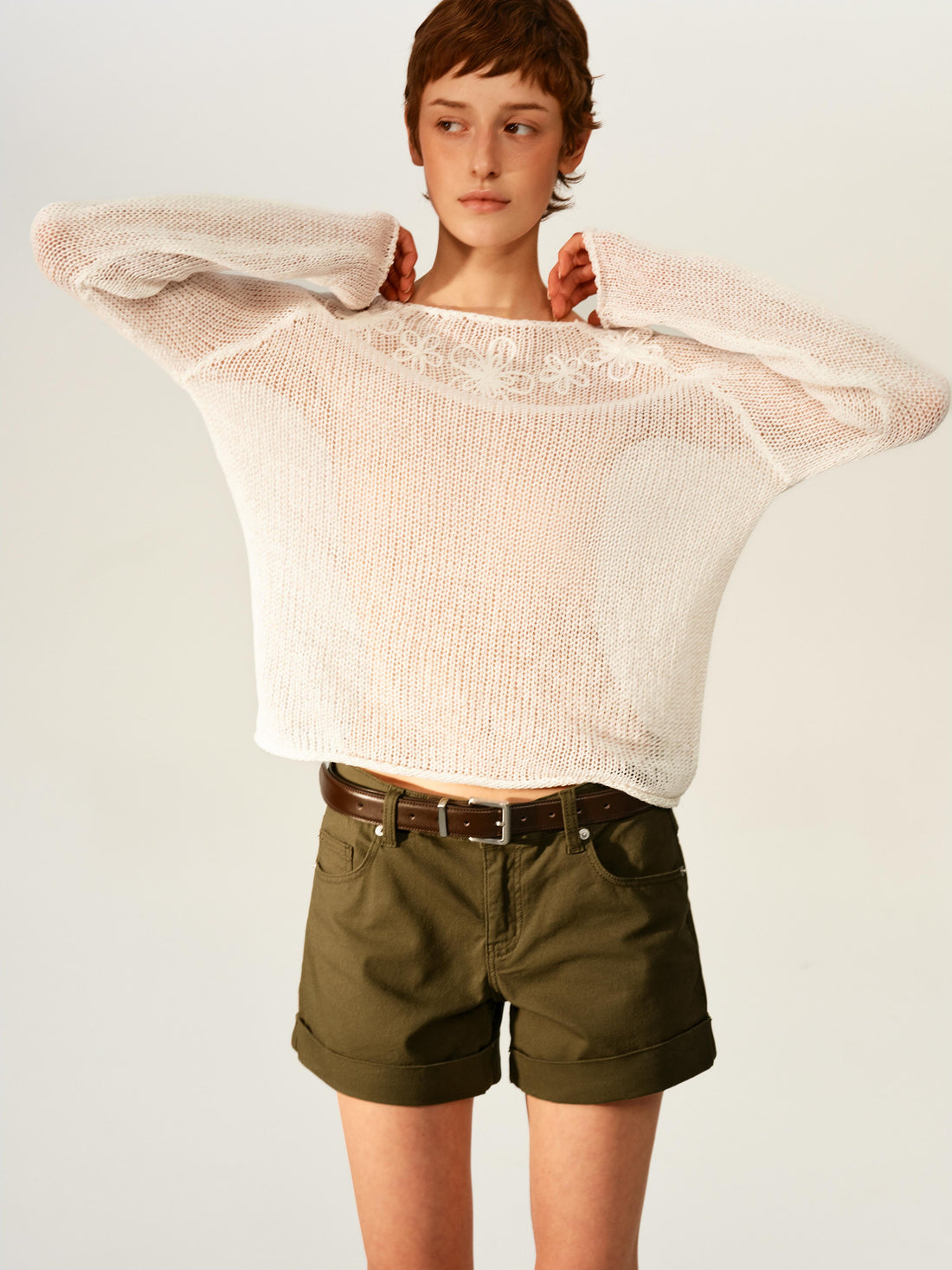 Petal Open Knit