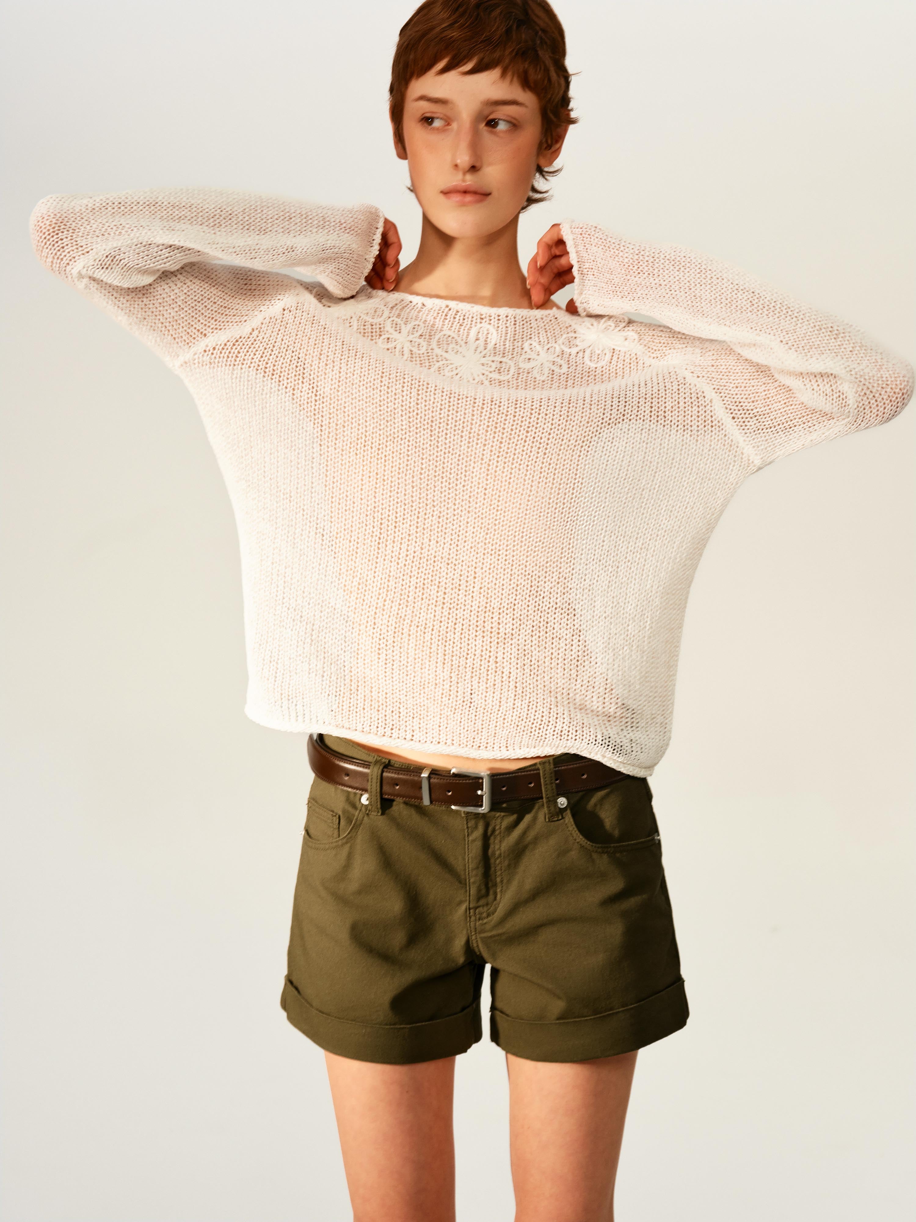 Petal Open Knit