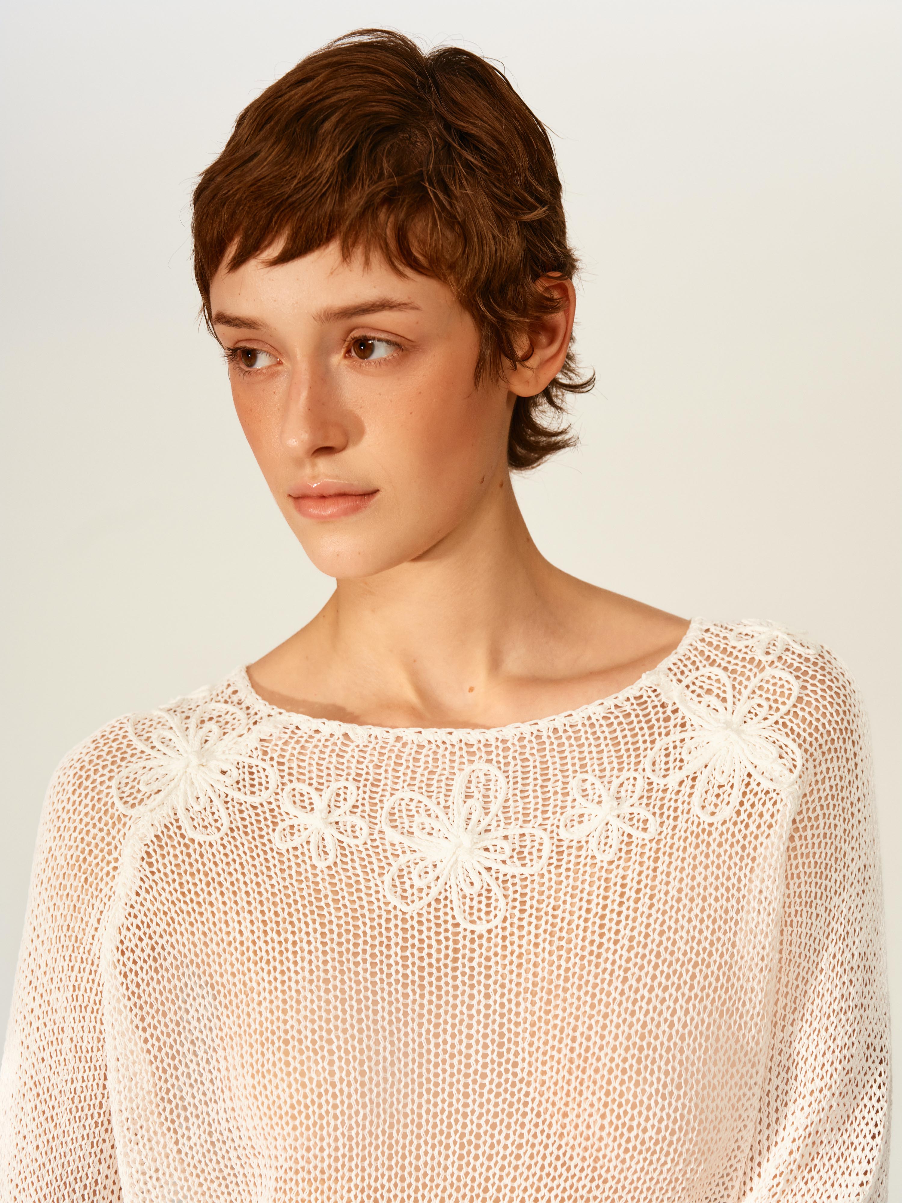 Petal Open Knit