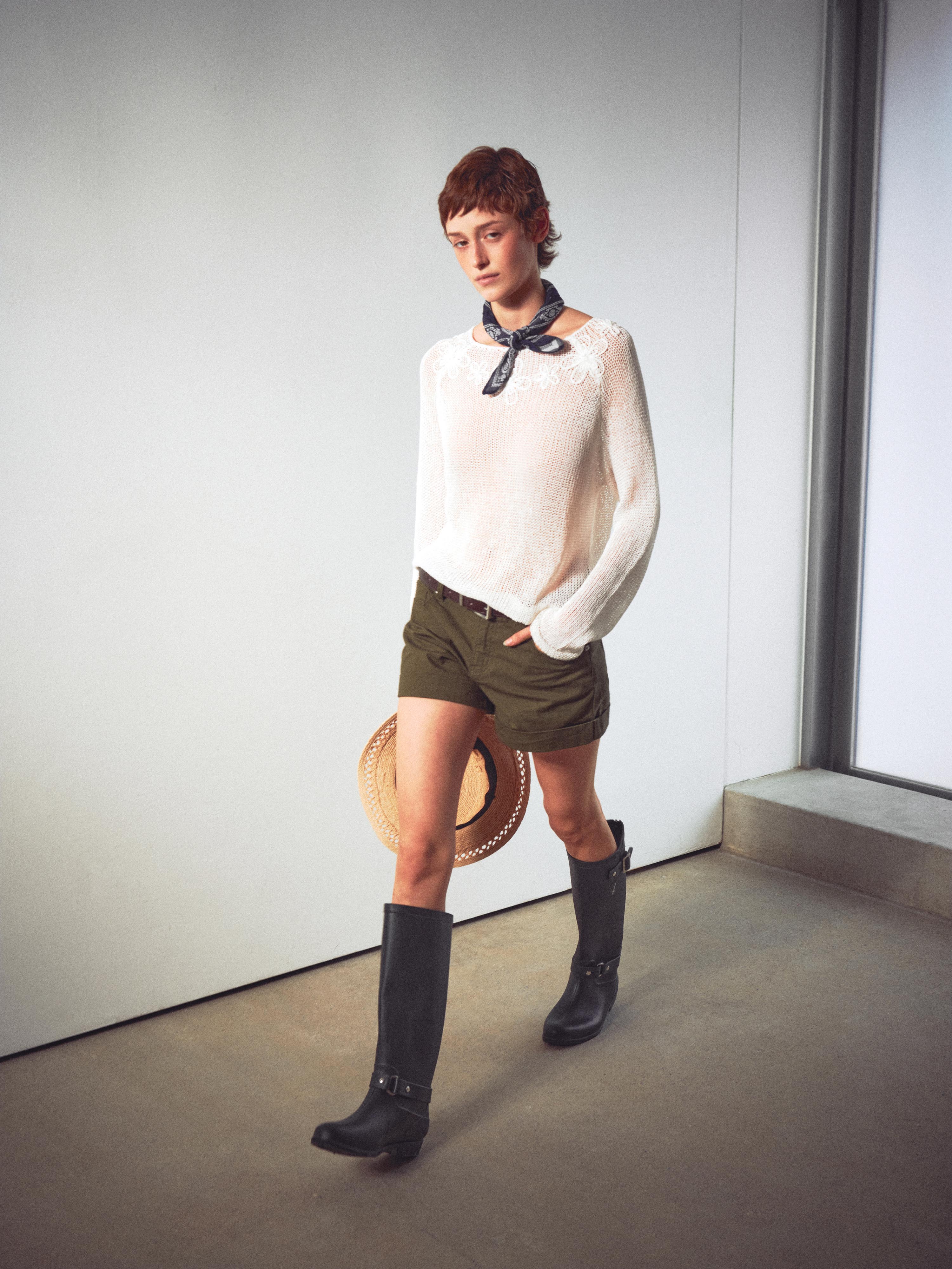Petal Open Knit