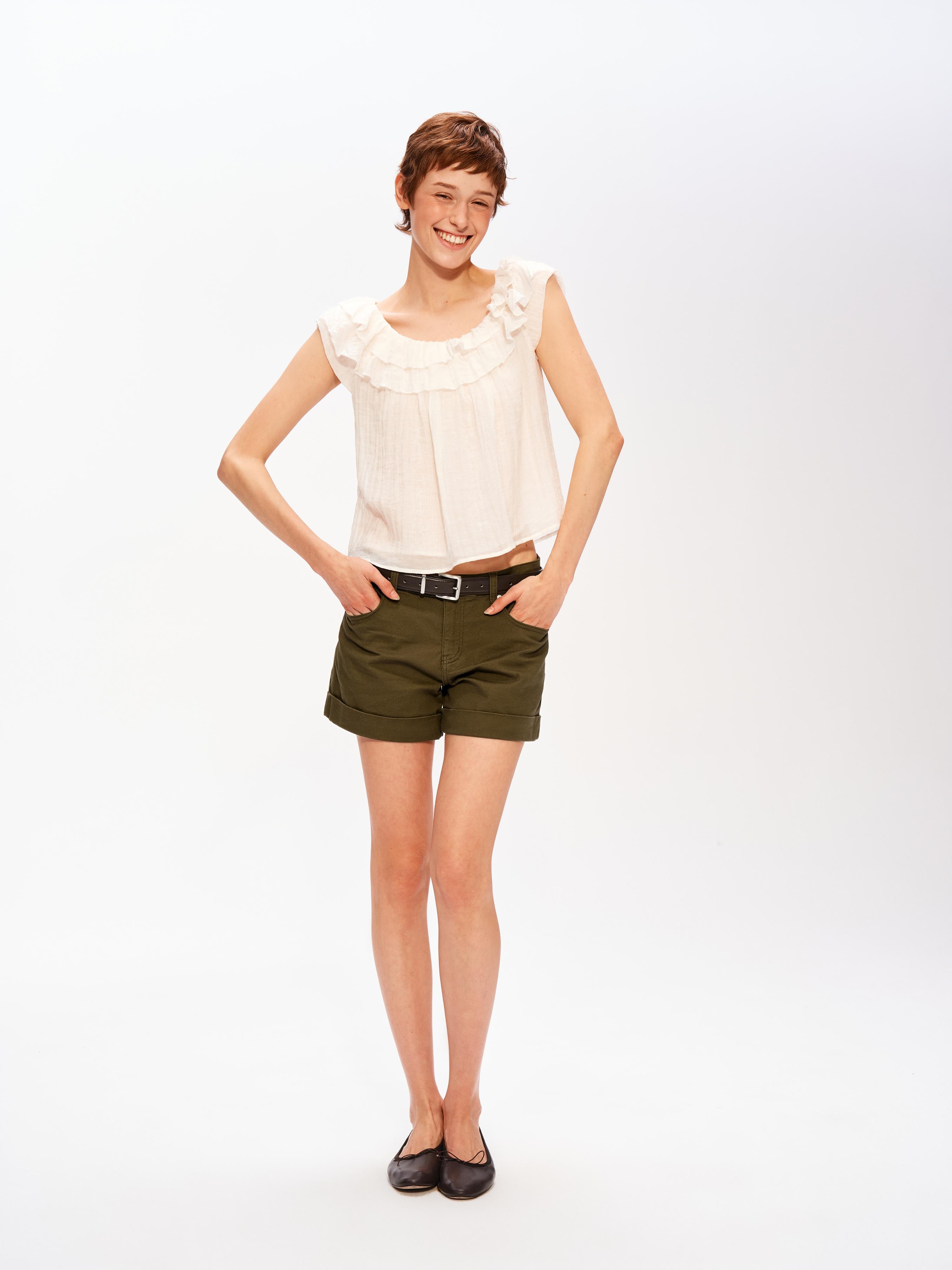 Crisp Cotton Short