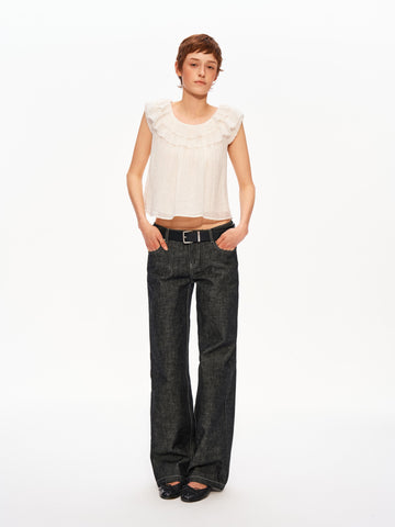 Air Ruffle Blouse