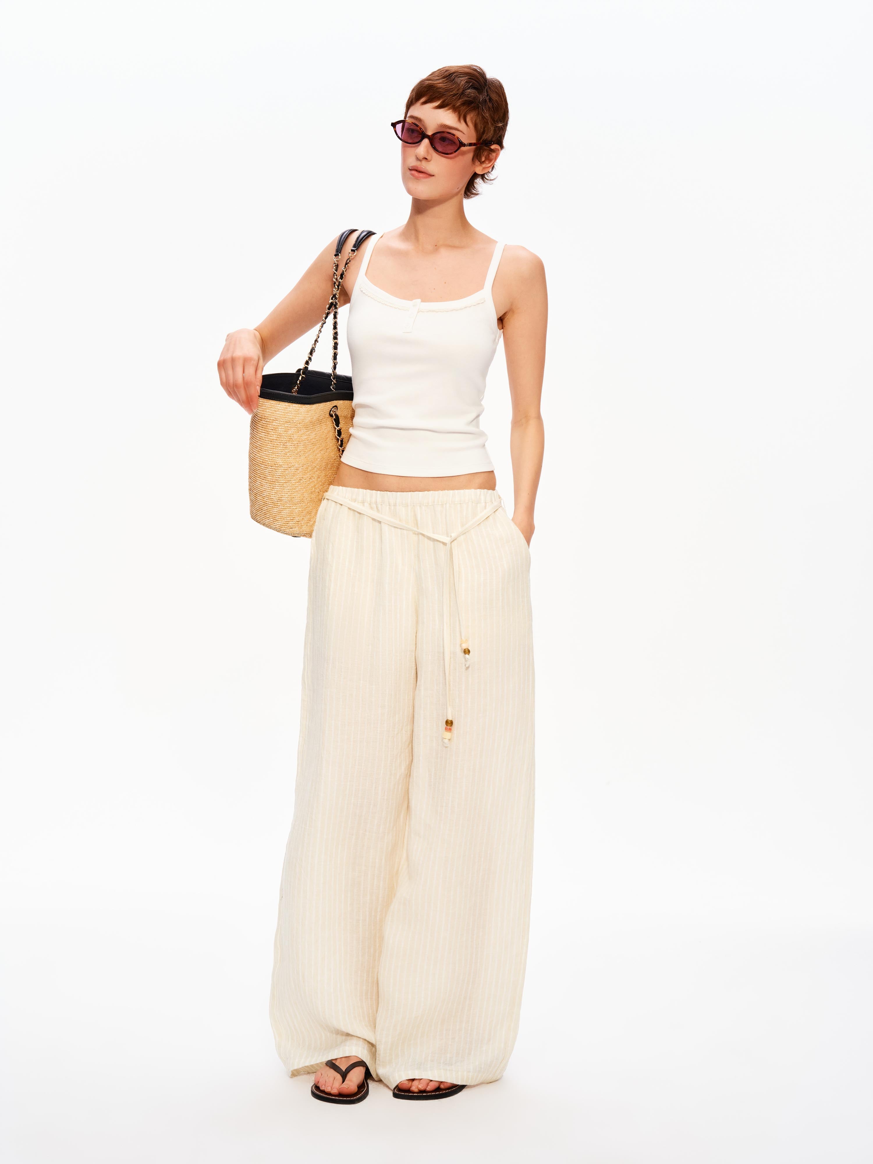 Harbor Stripe Trouser
