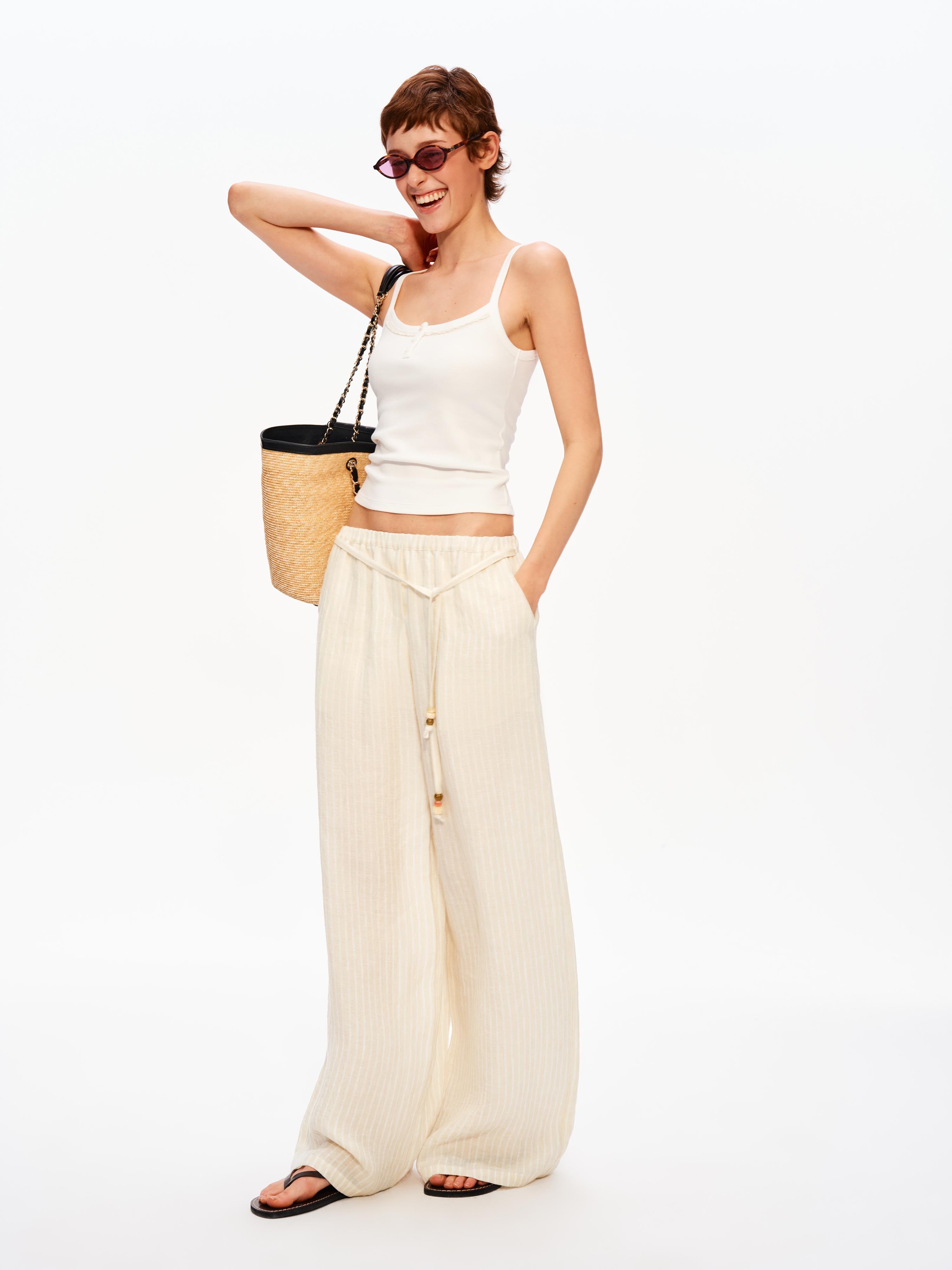 Harbor Stripe Trouser
