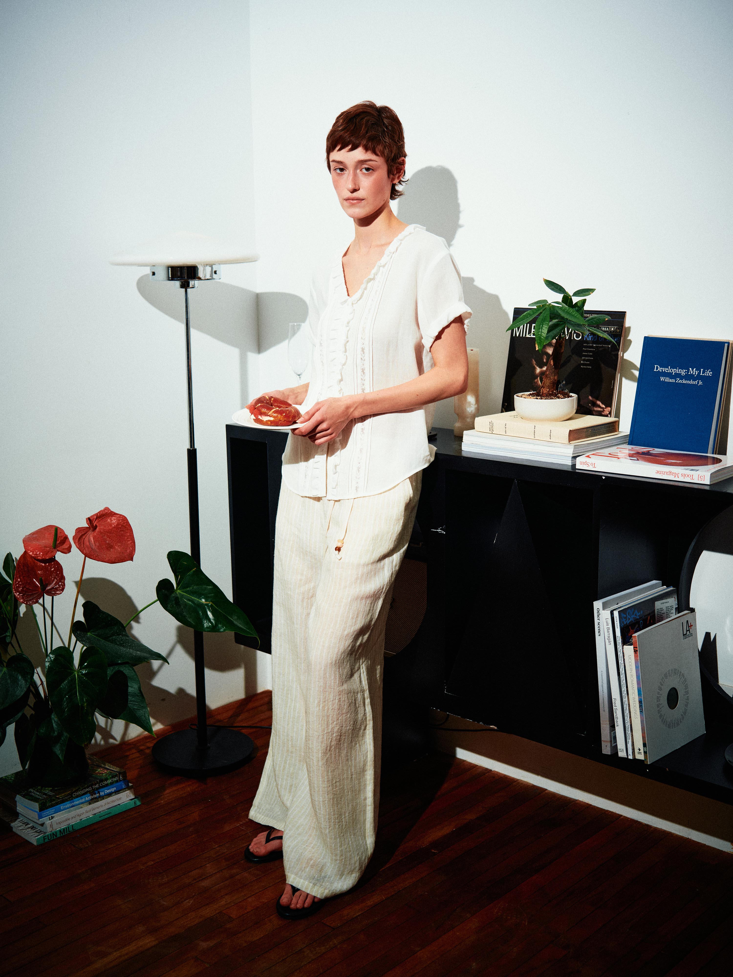 Harbor Stripe Trouser